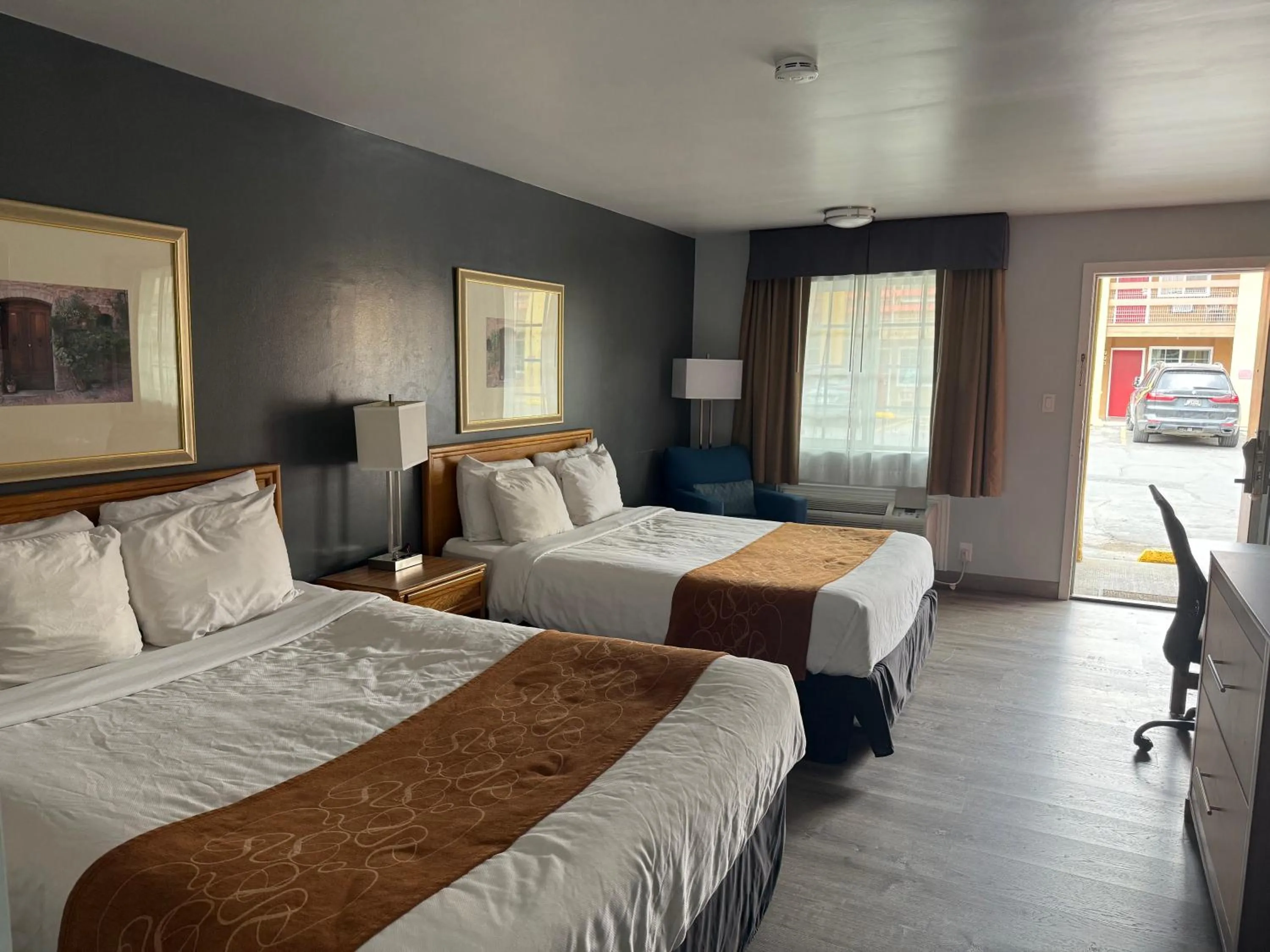 Bed in Adobe Inn Durango