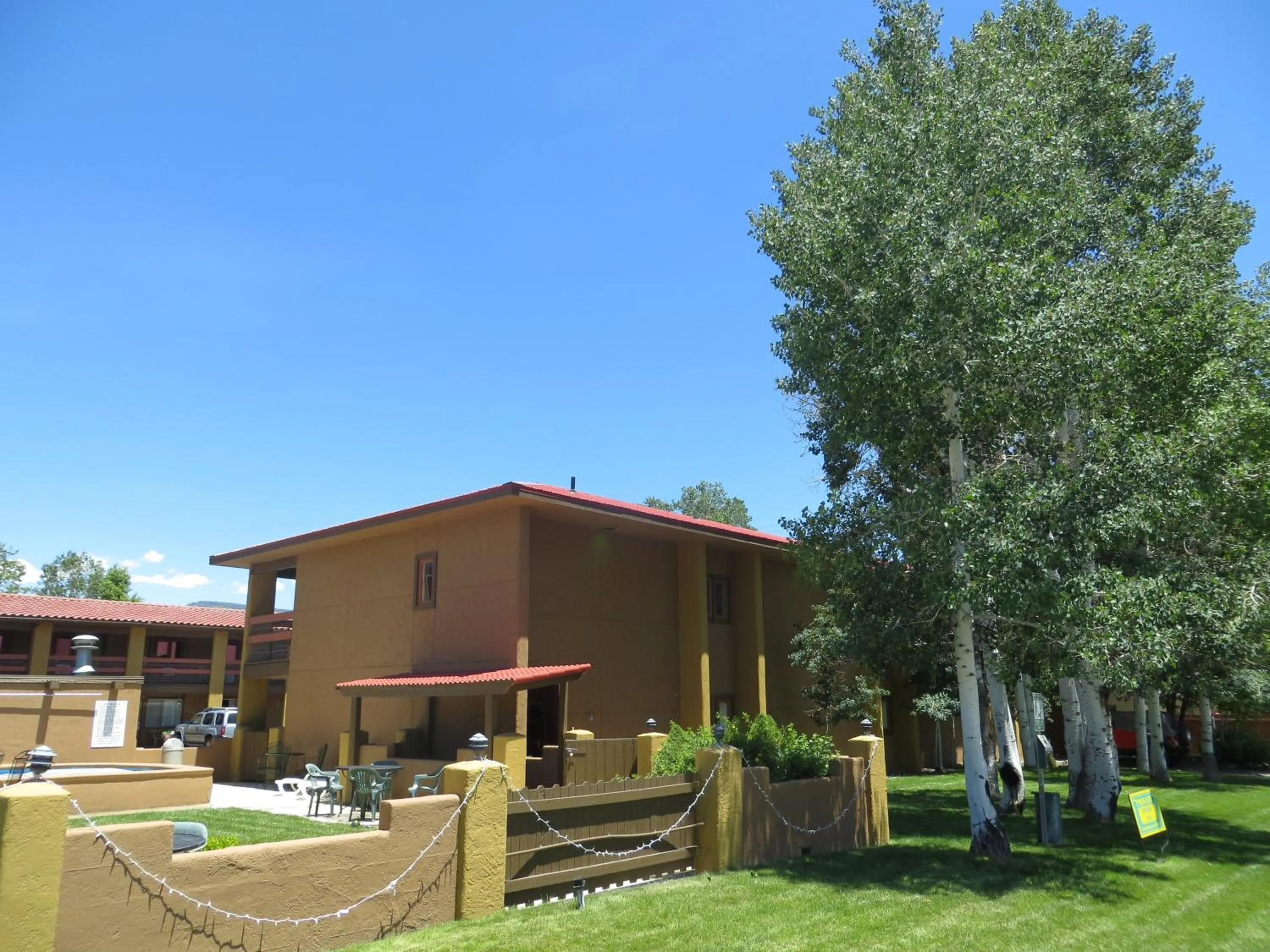 Property building in Adobe Inn Durango