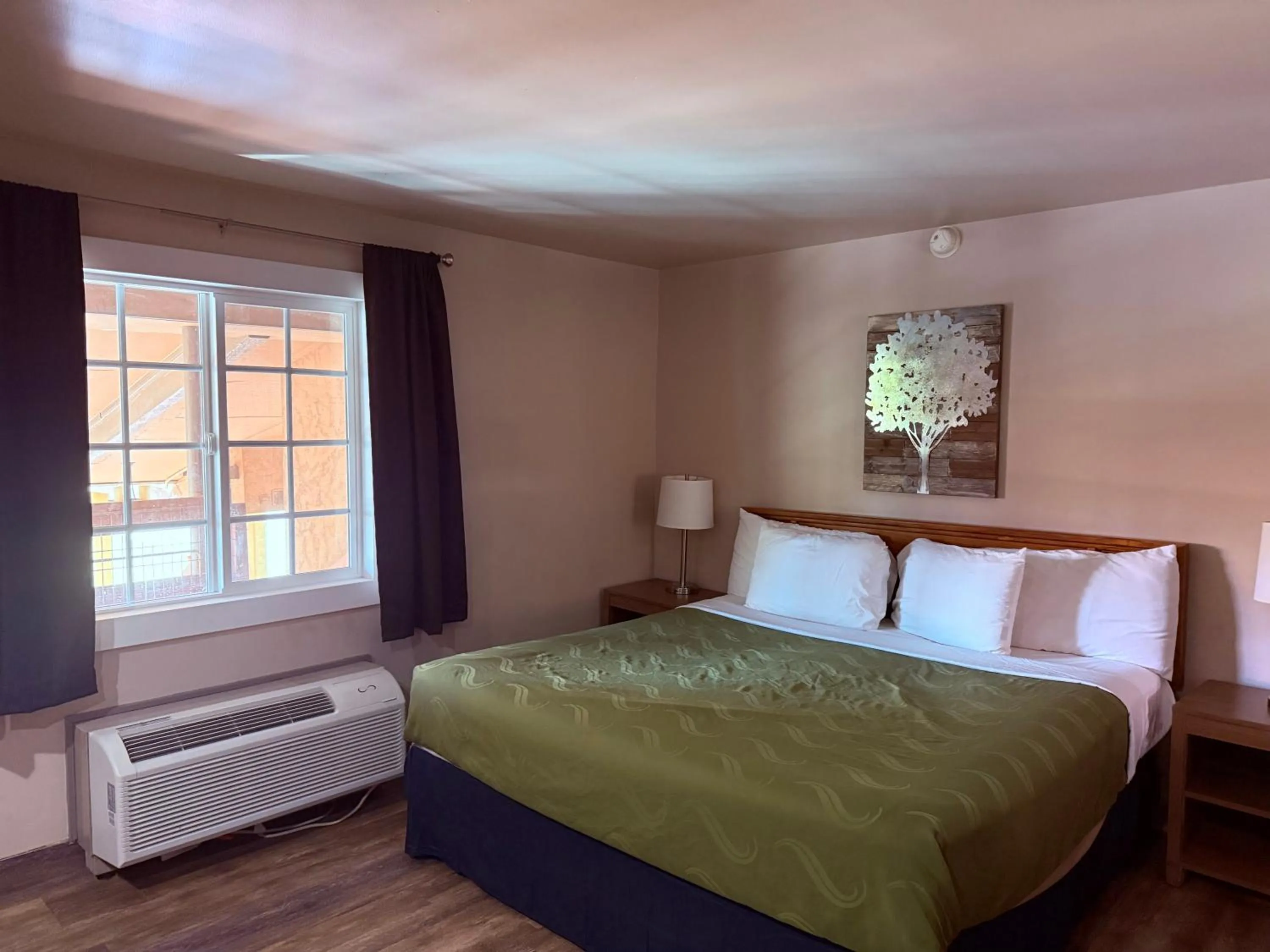 Bed in Adobe Inn Durango