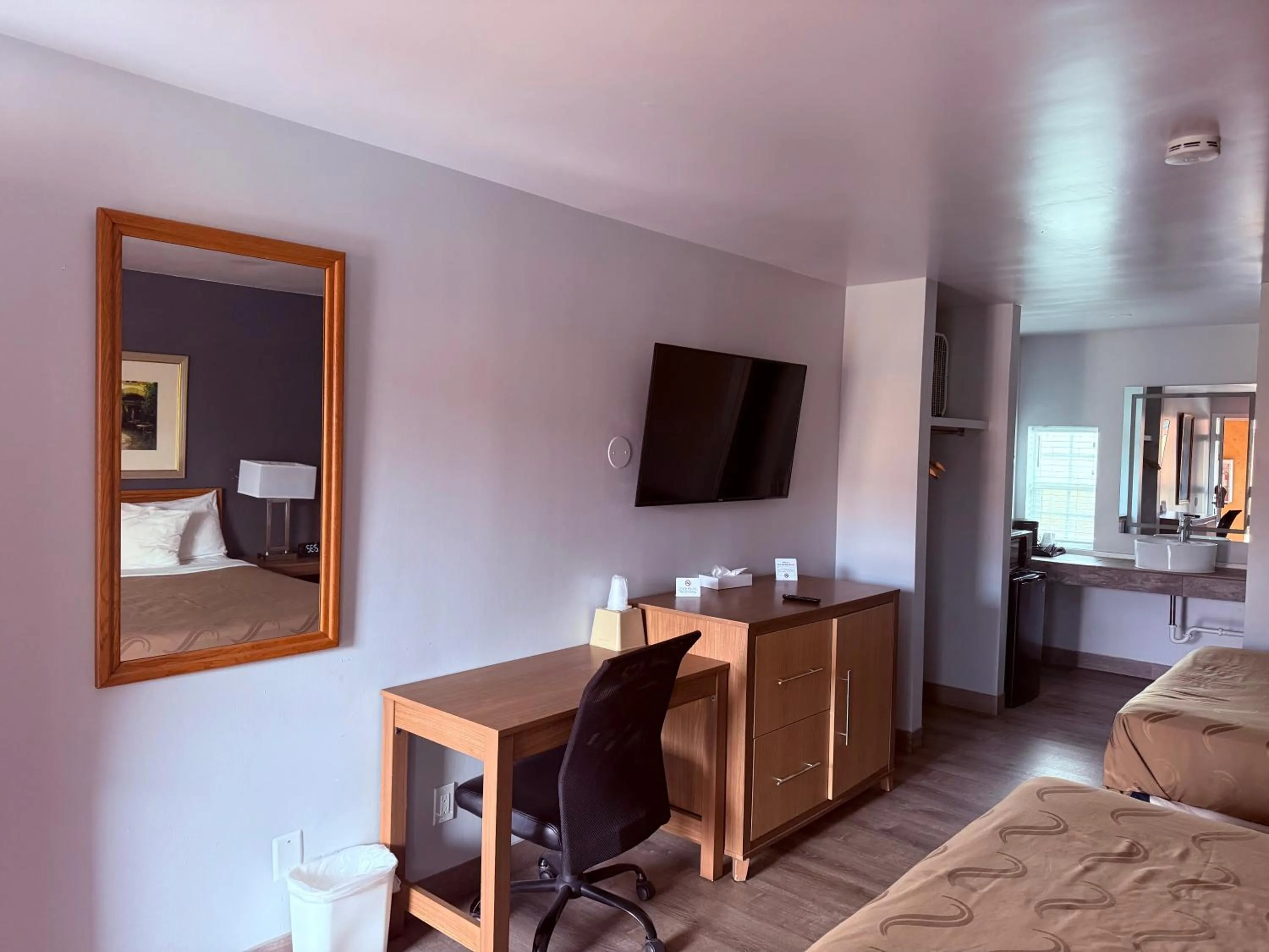 Bed in Adobe Inn Durango