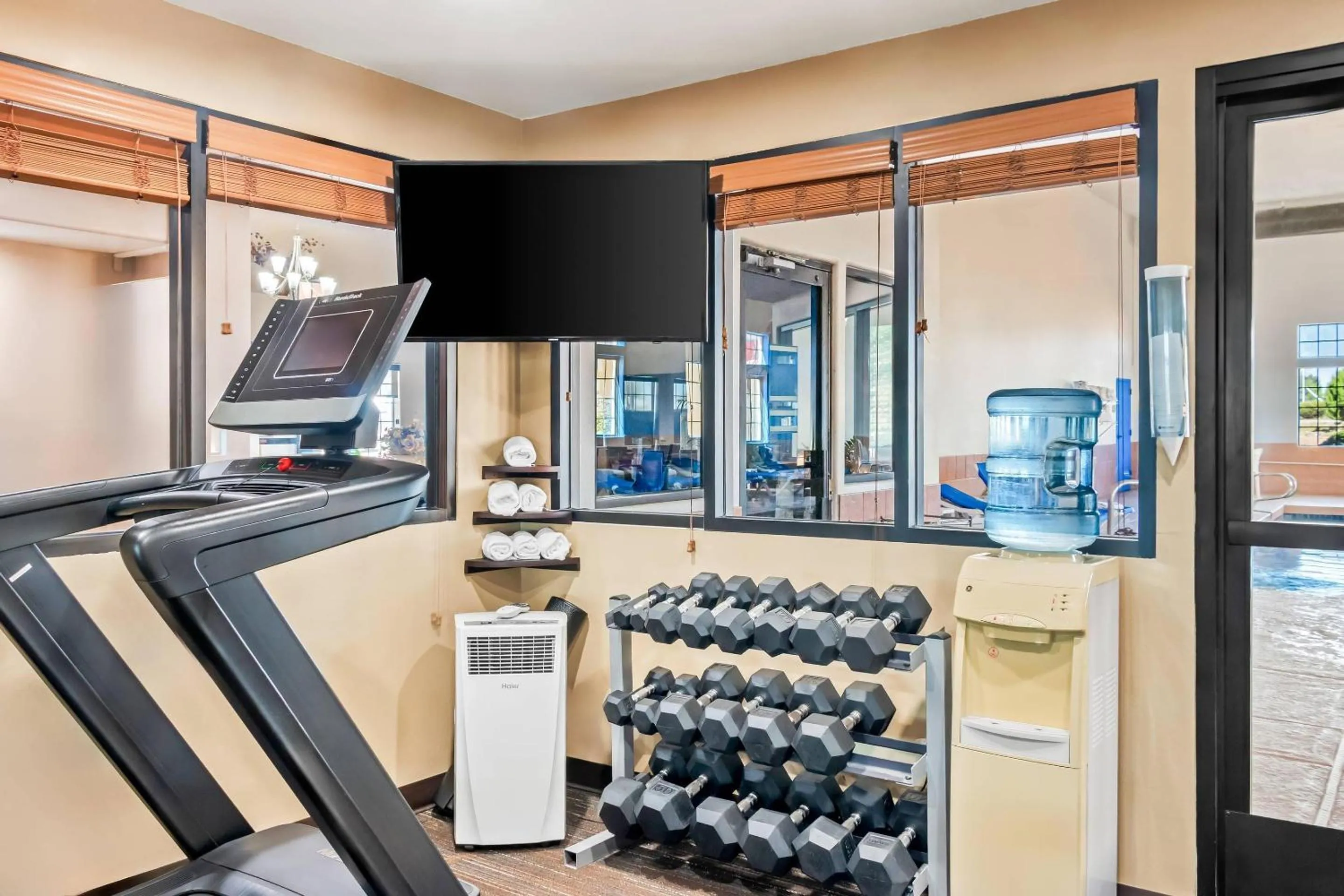 Fitness centre/facilities in Comfort Inn Santa Fe South