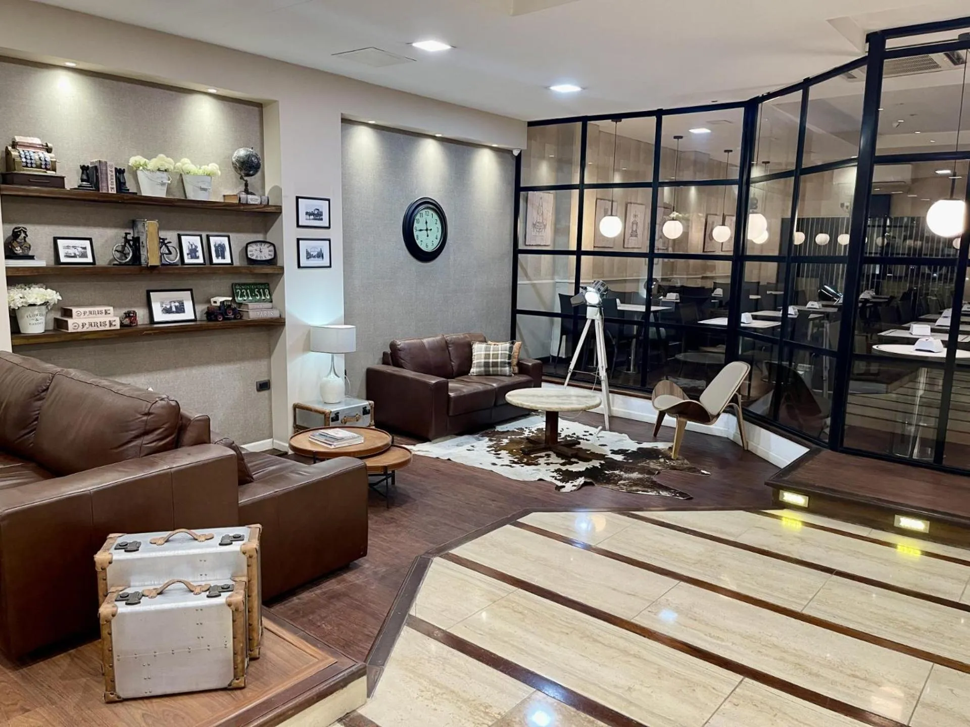 Lobby or reception in Hotel Alvear