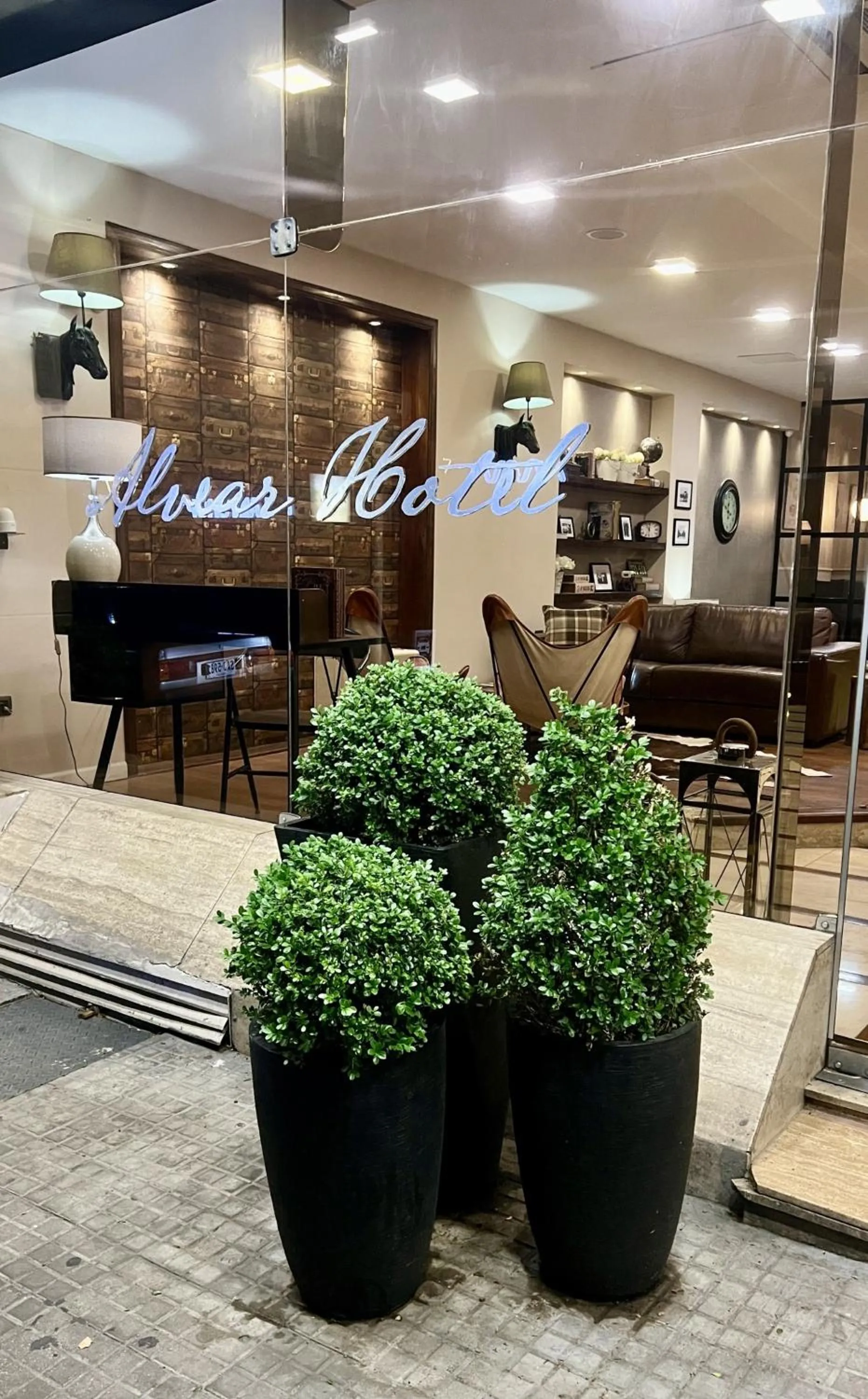 Lobby or reception in Hotel Alvear