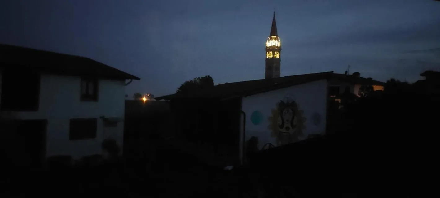 Garden view in B&B Books & Bikes