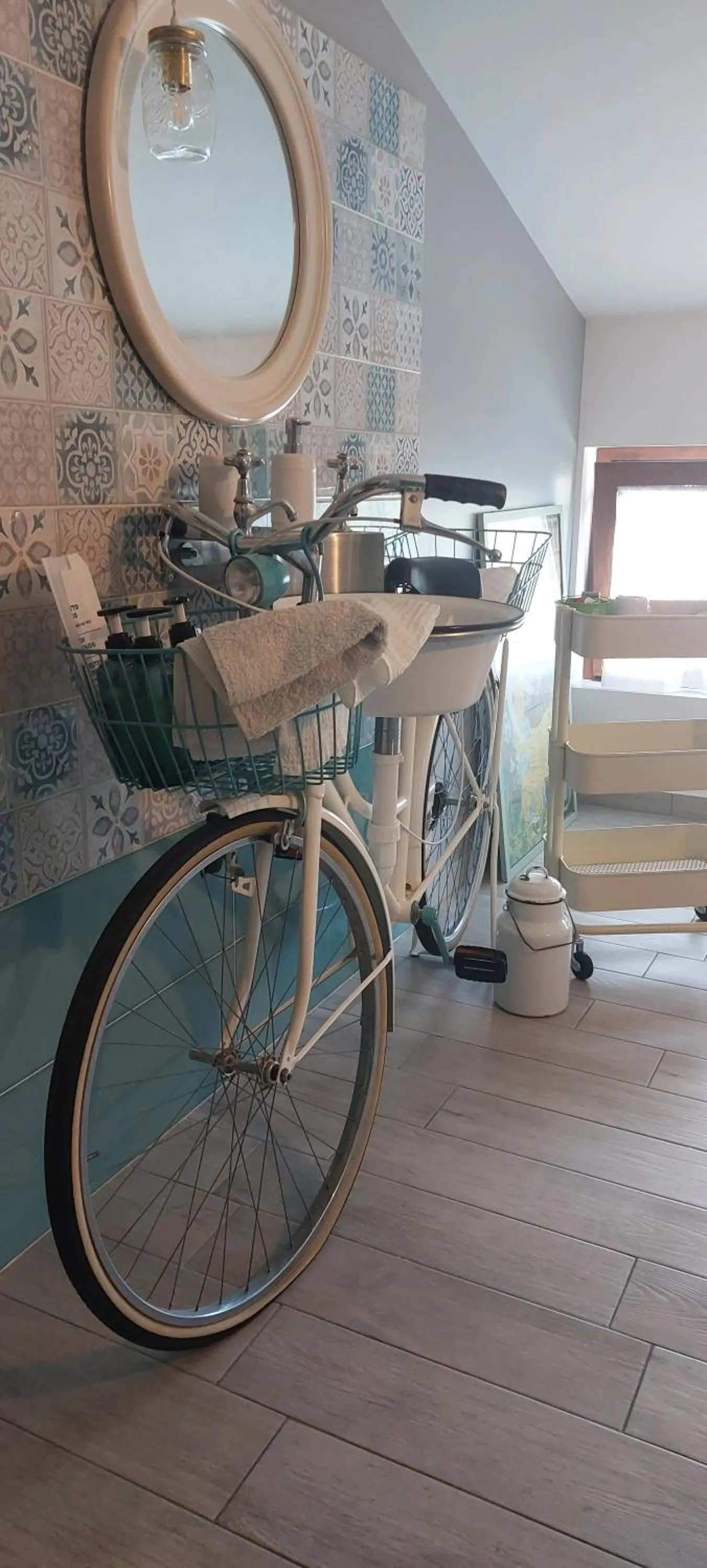 Bathroom in B&B Books & Bikes