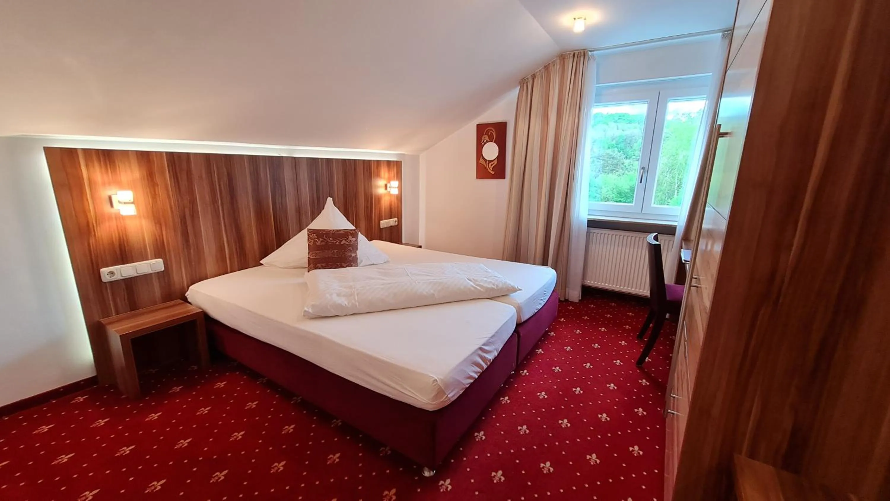 Bed in Hotel Spechtshaardt