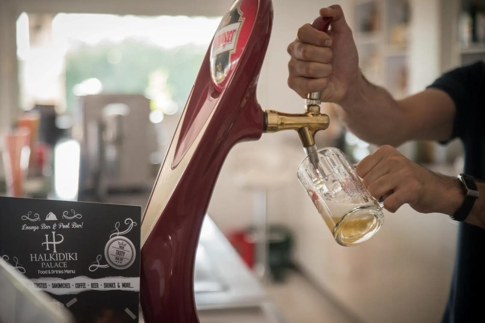 Alcoholic drinks in Halkidiki Palace