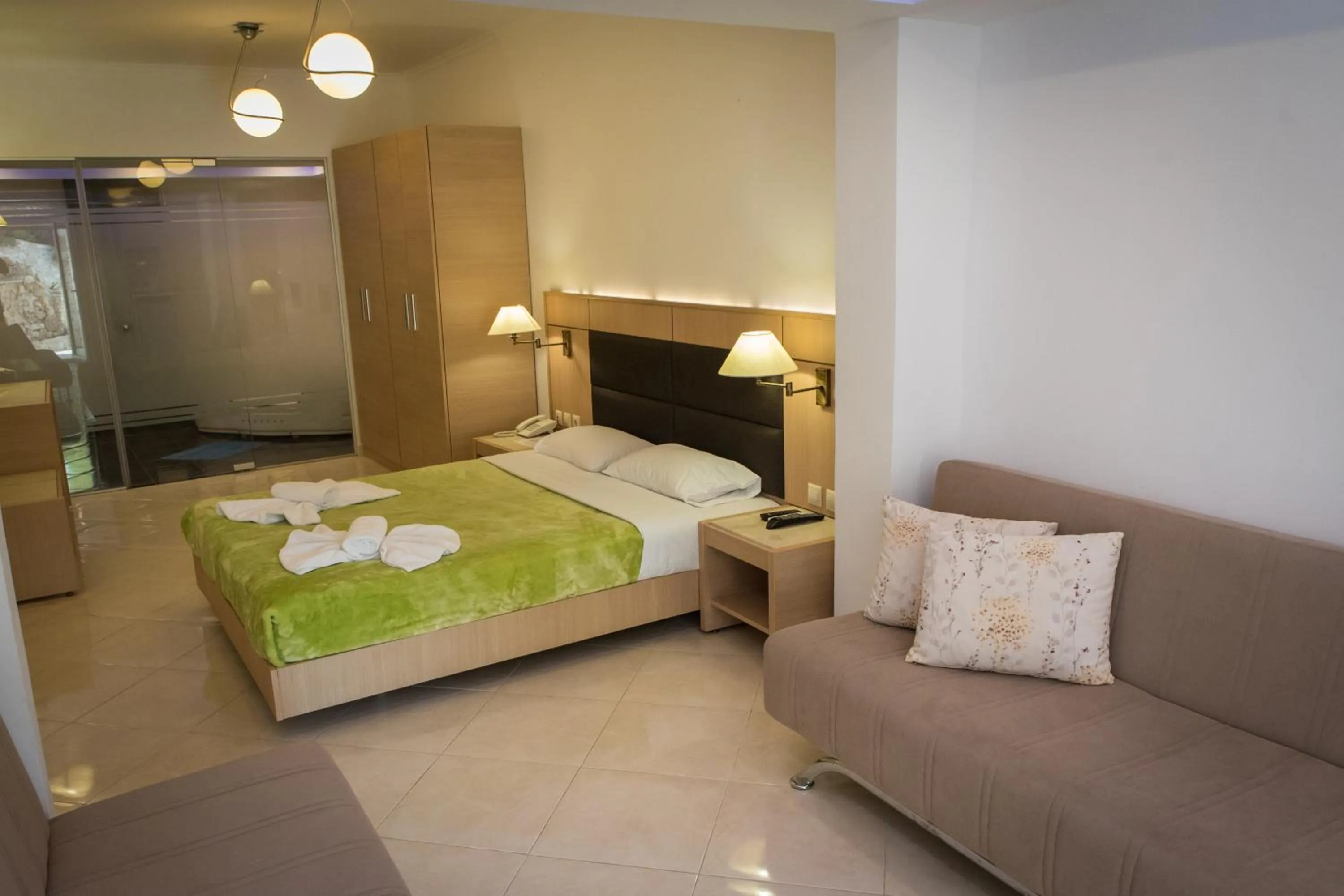 Bed in Halkidiki Palace