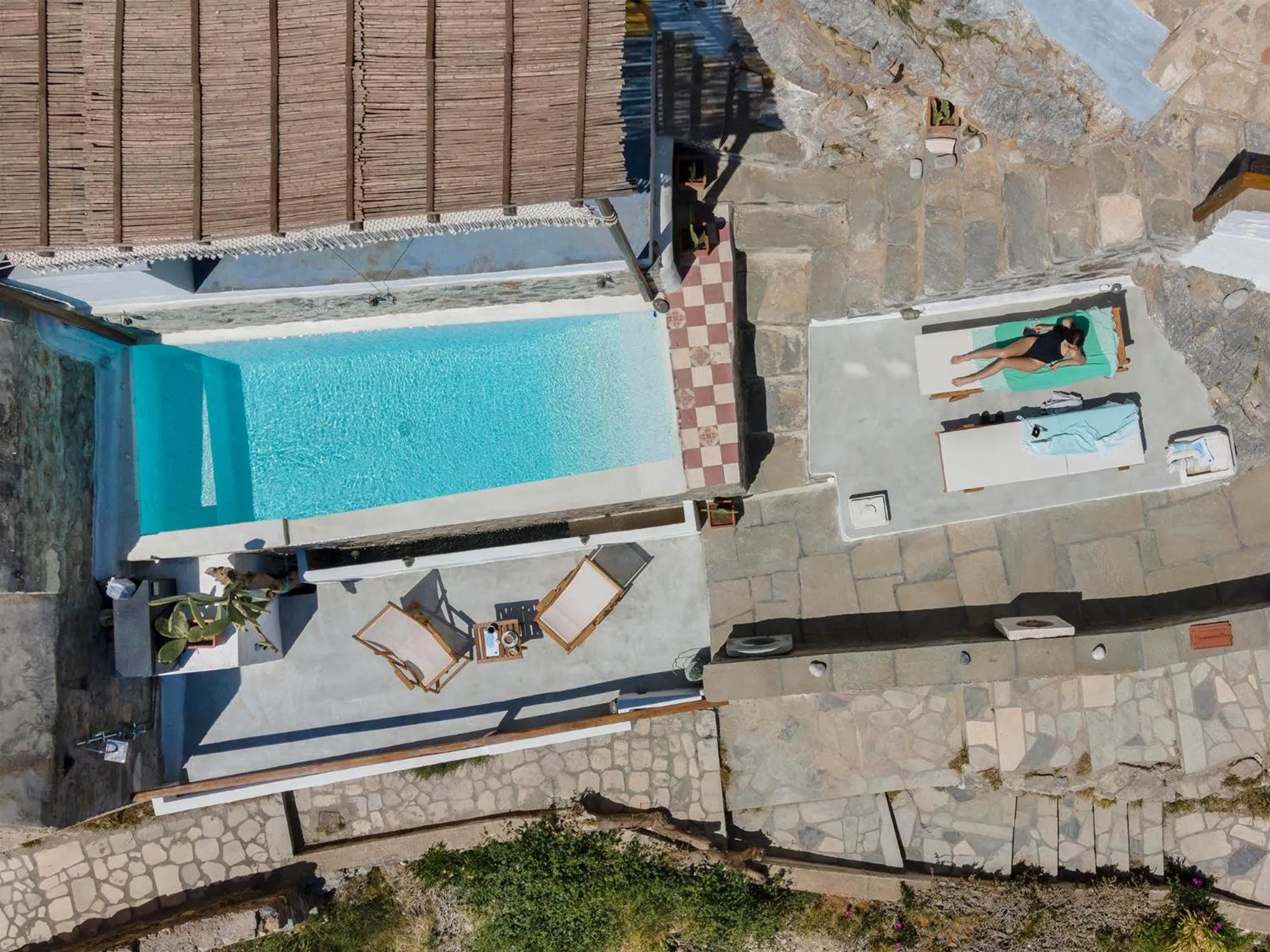 Pool view in Wind Tales