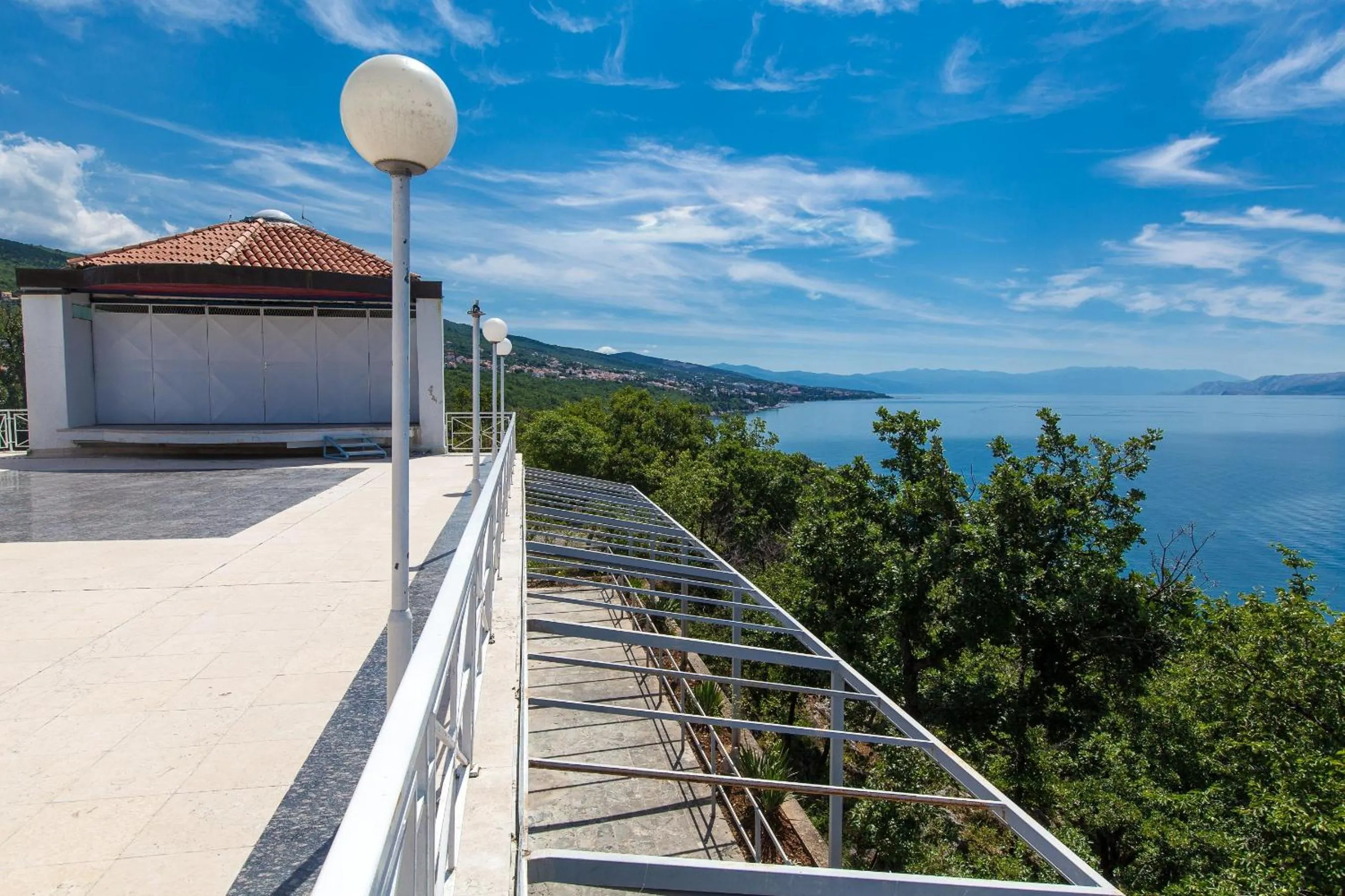 Balcony/Terrace in Holiday Resort Kačjak