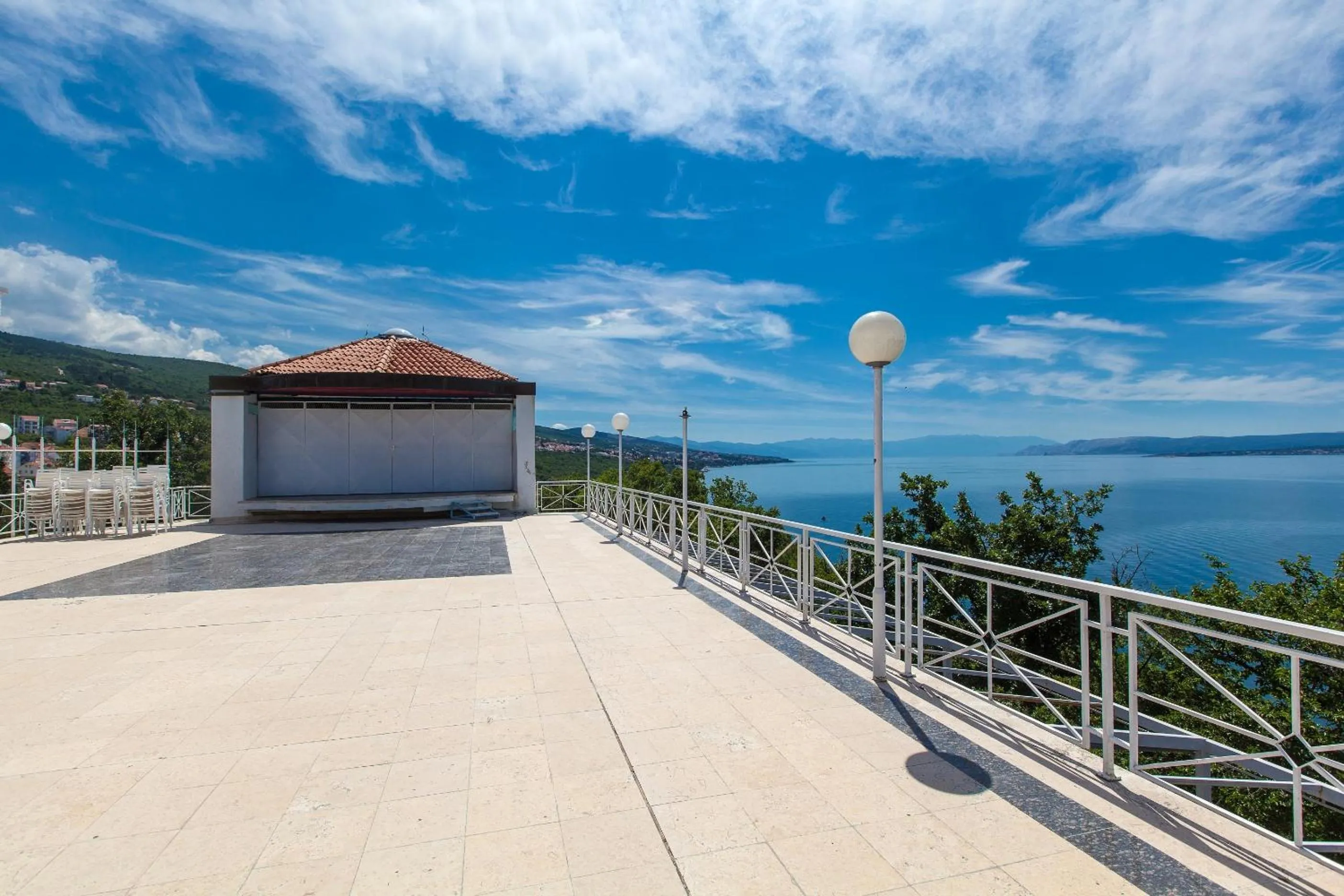 Balcony/Terrace in Holiday Resort Kačjak