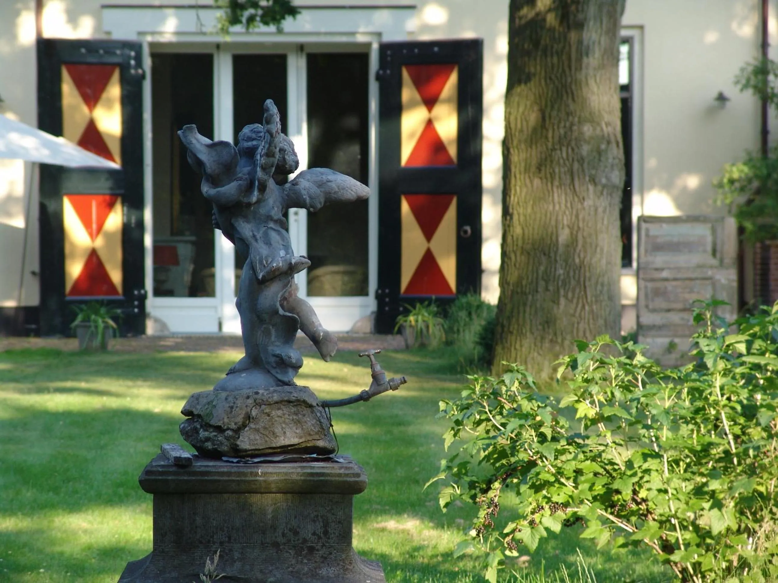 Decorative detail in Kasteel Sterkenburg