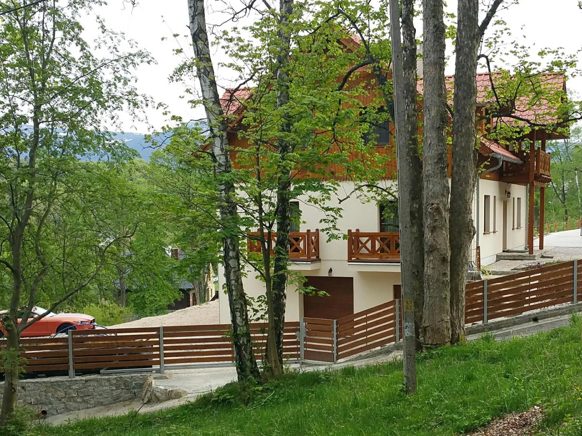 Facade/entrance in Uroczysko starych sztolni