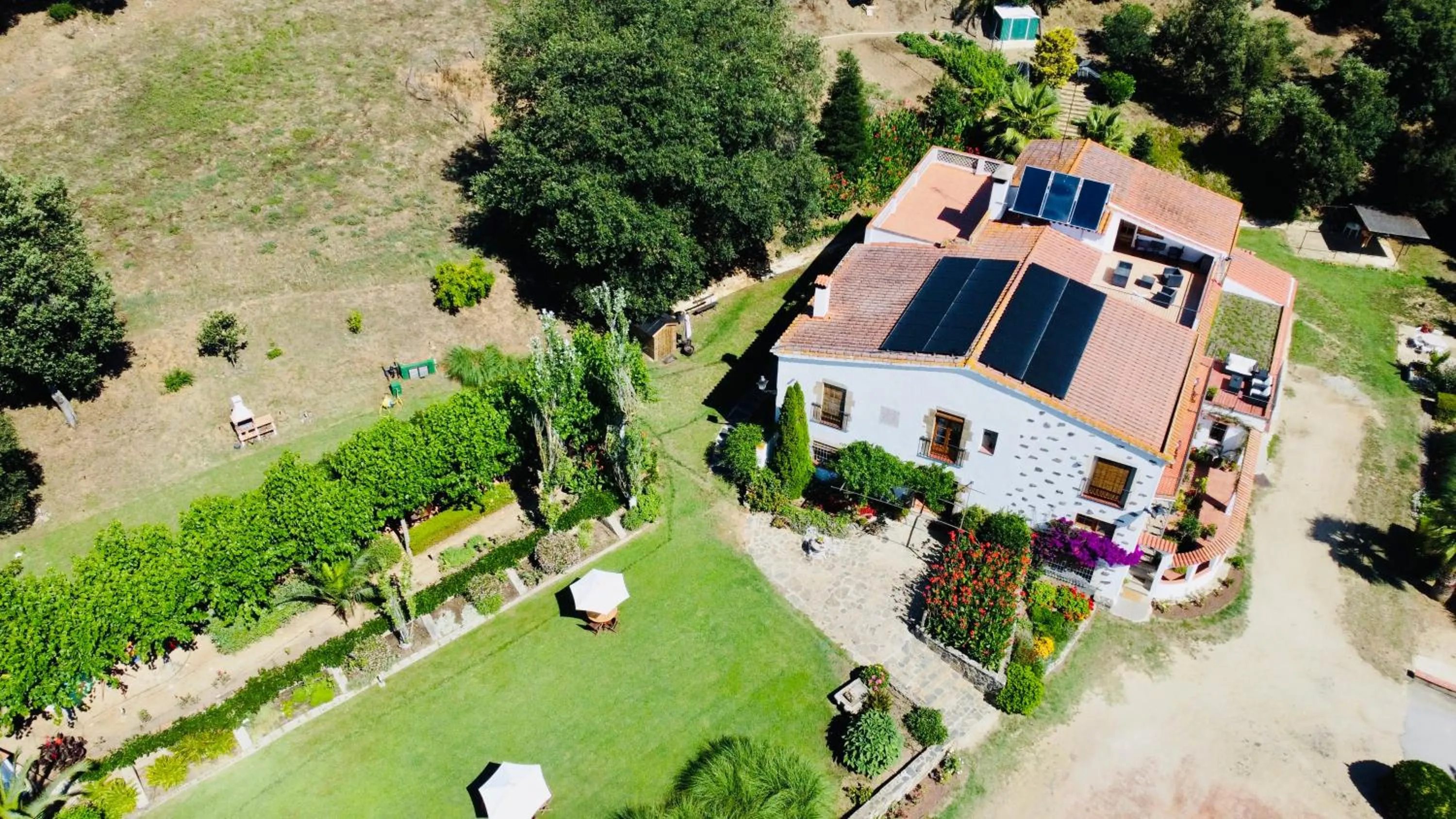 Bird's eye view in Can Rosich