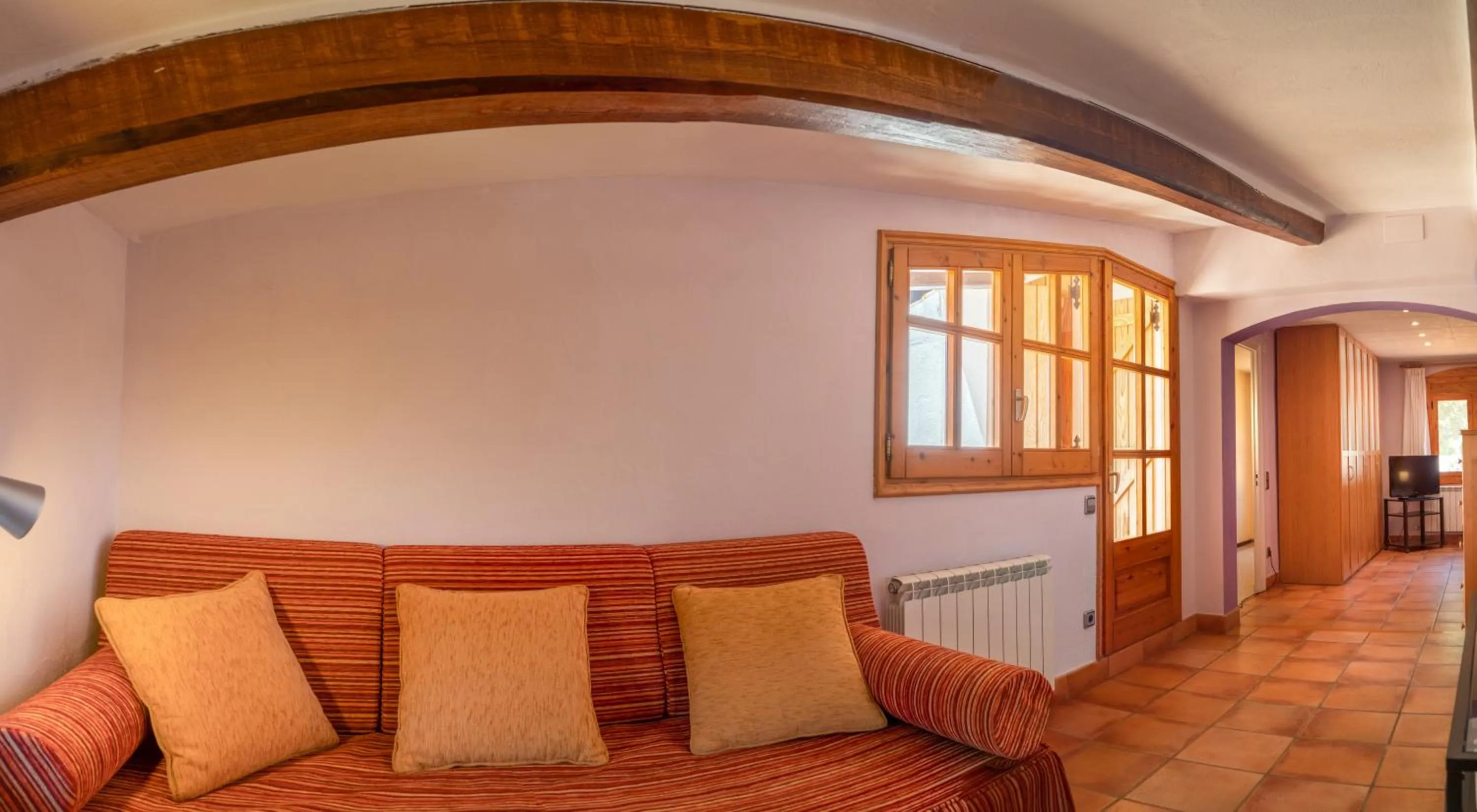 Seating area in Can Rosich