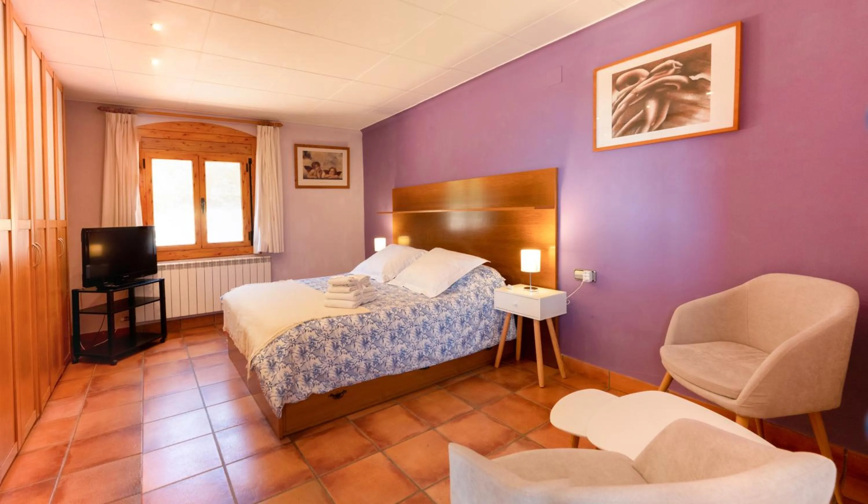 Bedroom, Bed in Can Rosich