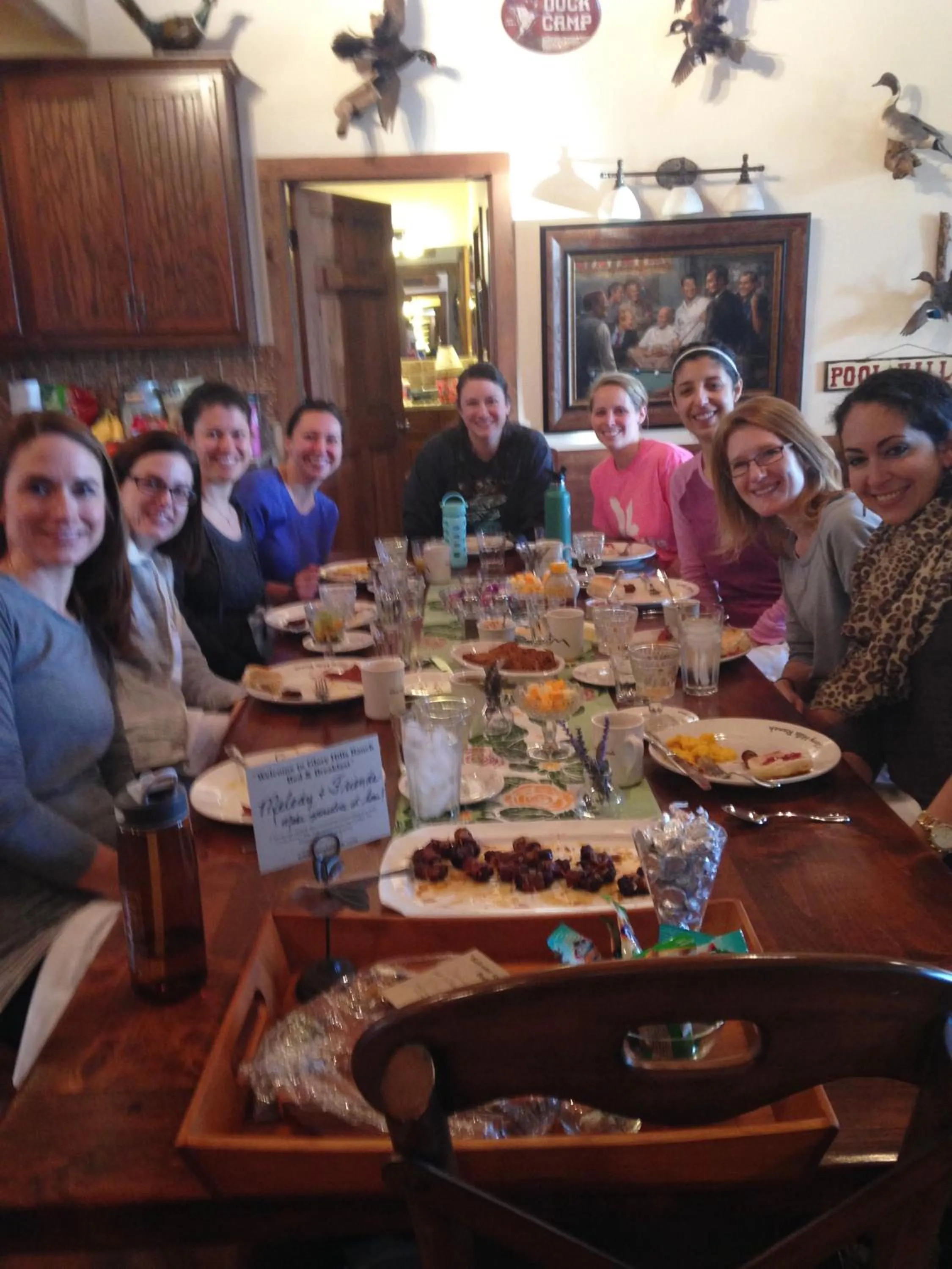 group of guests in Glory Hills Ranch