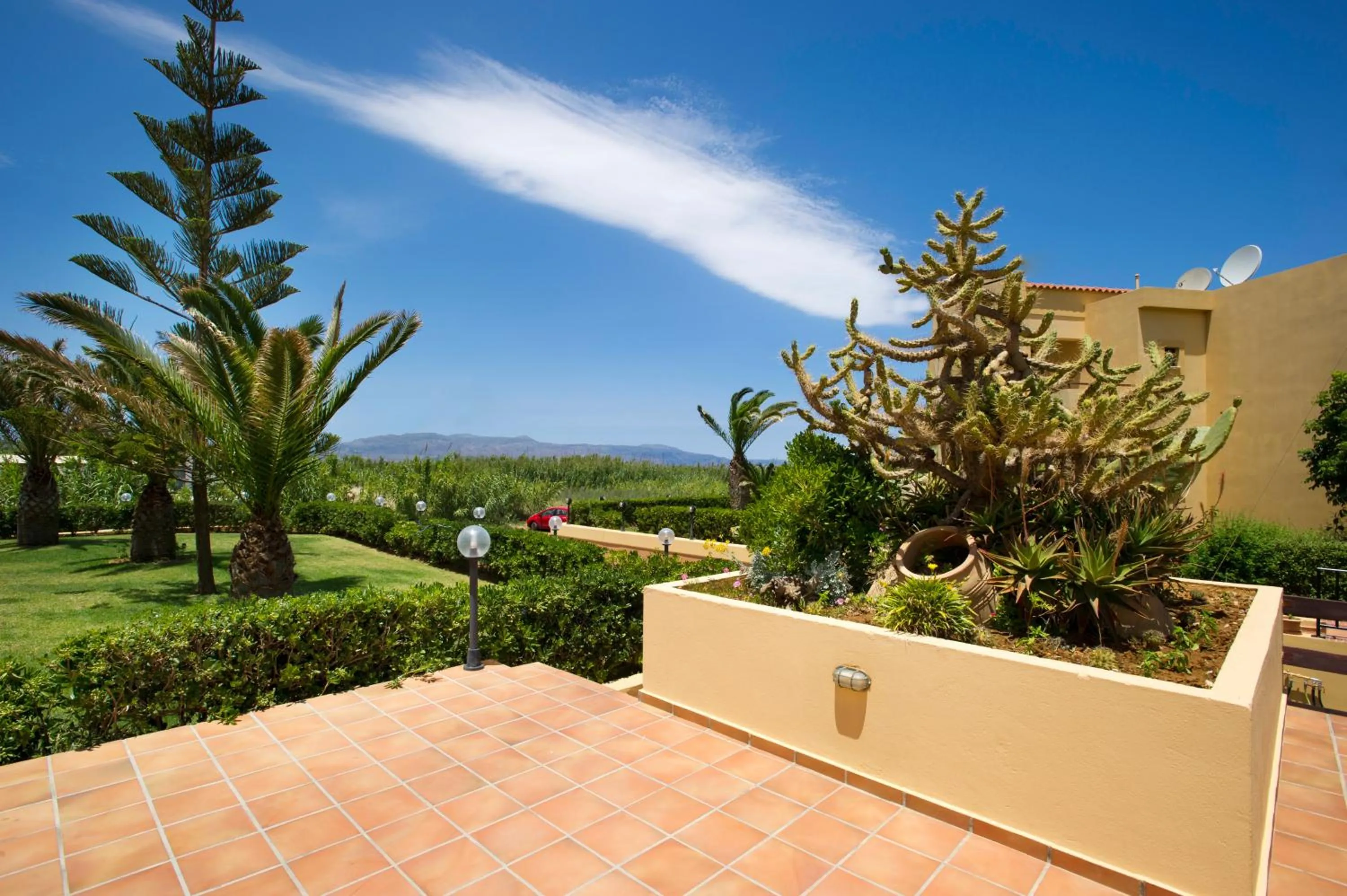 Garden in Silver Beach Hotel & Apartments