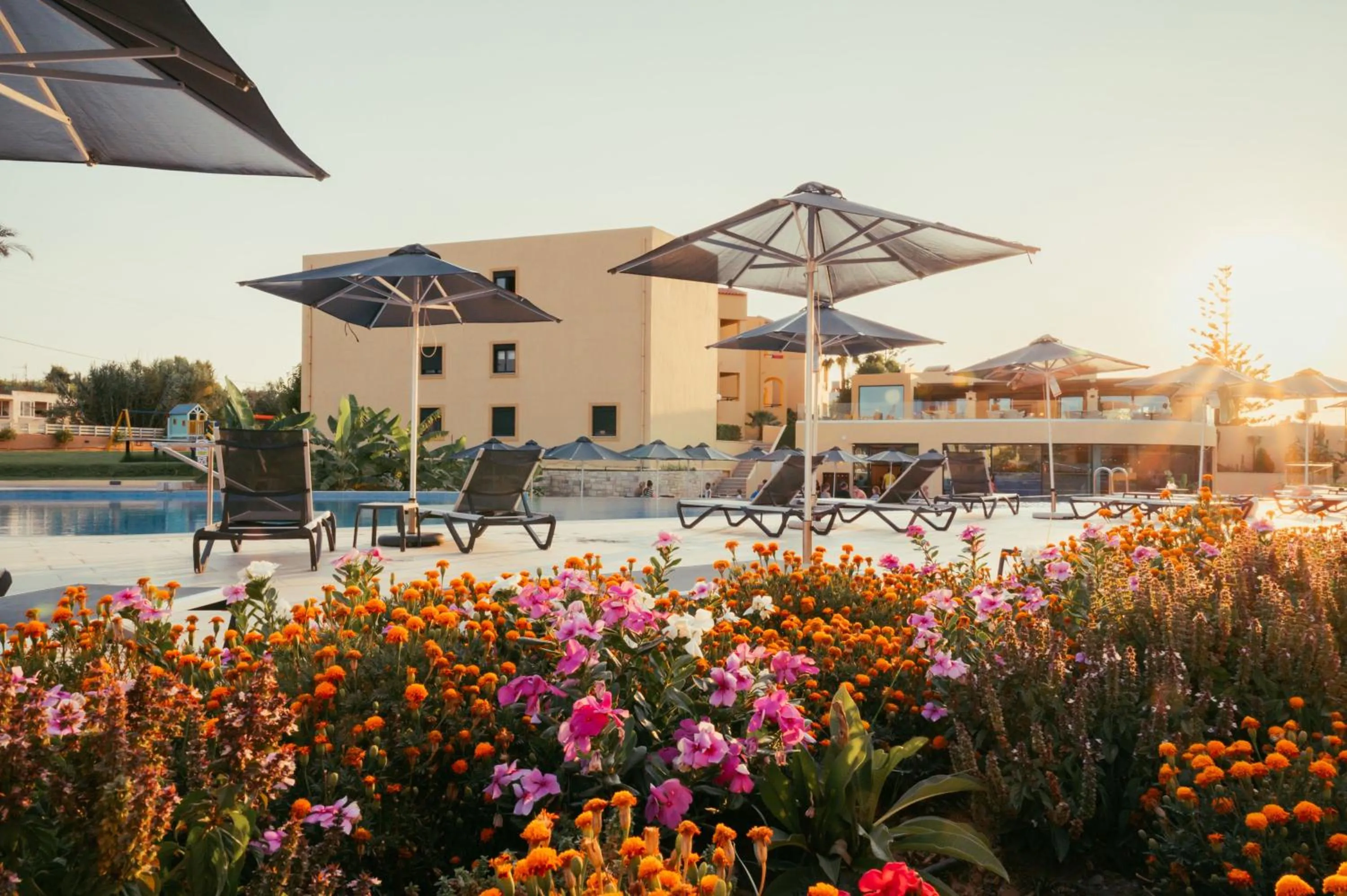 Swimming pool in Silver Beach Hotel & Apartments