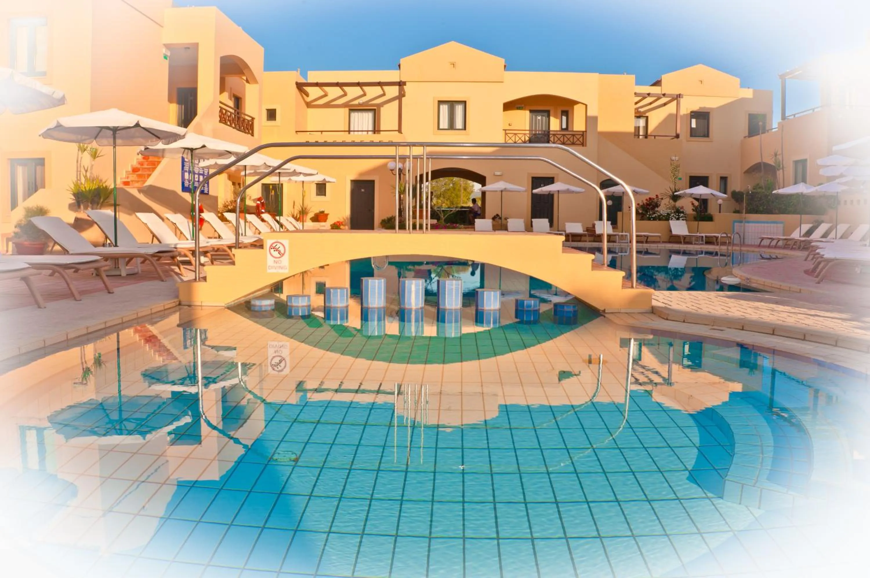 Swimming pool in Silver Beach Hotel & Apartments