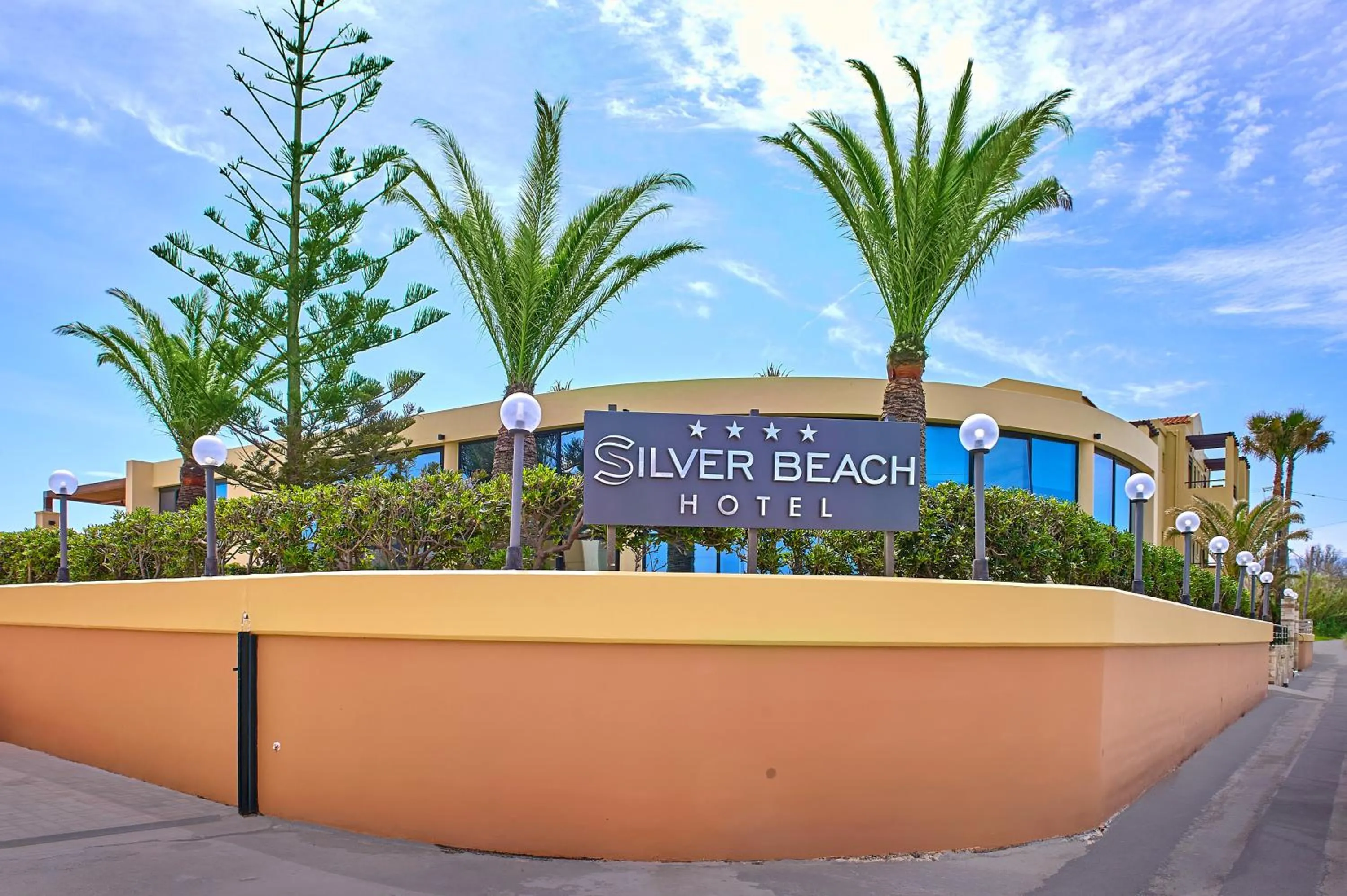 Property building in Silver Beach Hotel & Apartments