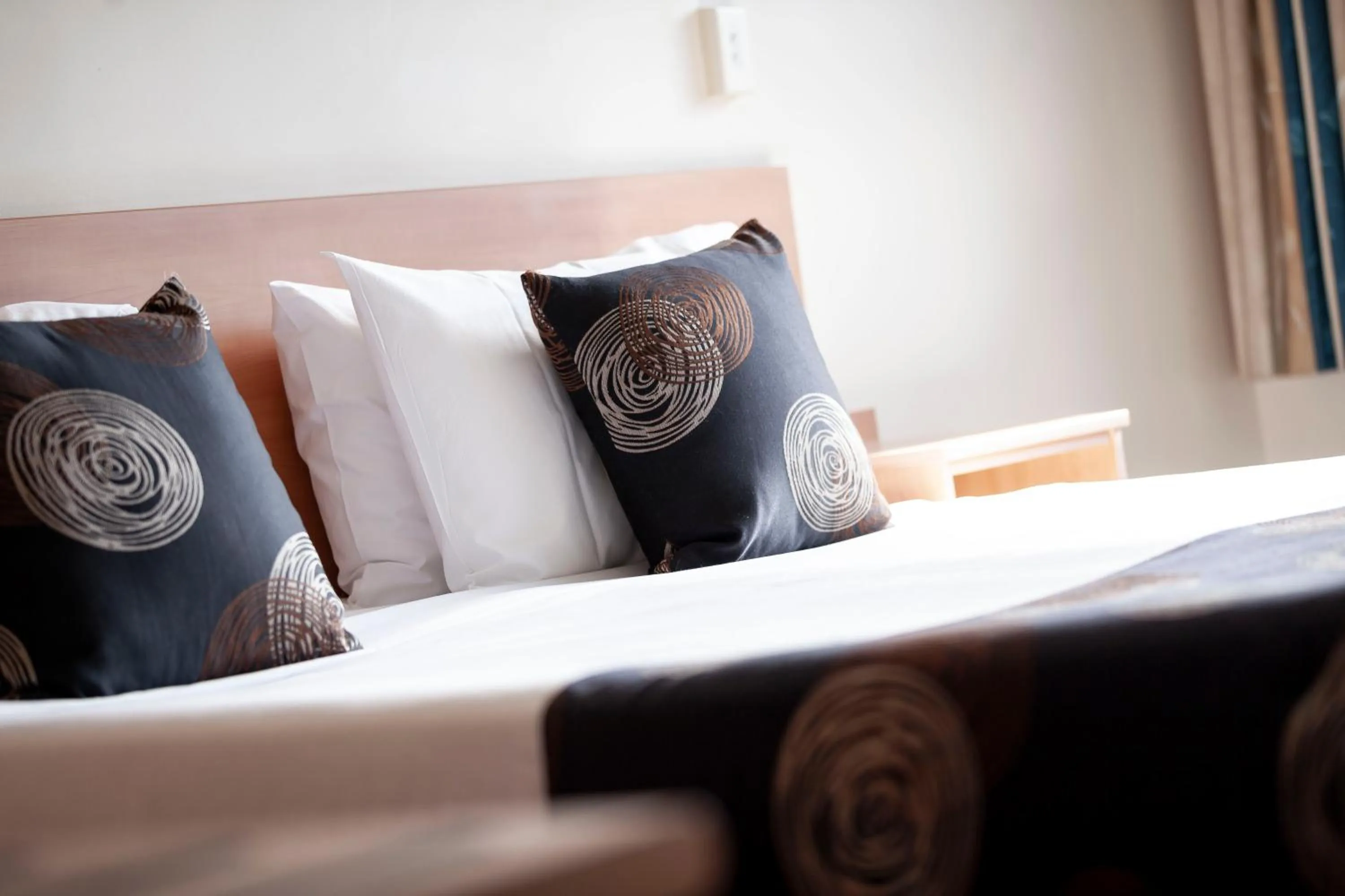 Bed in Black Buffalo