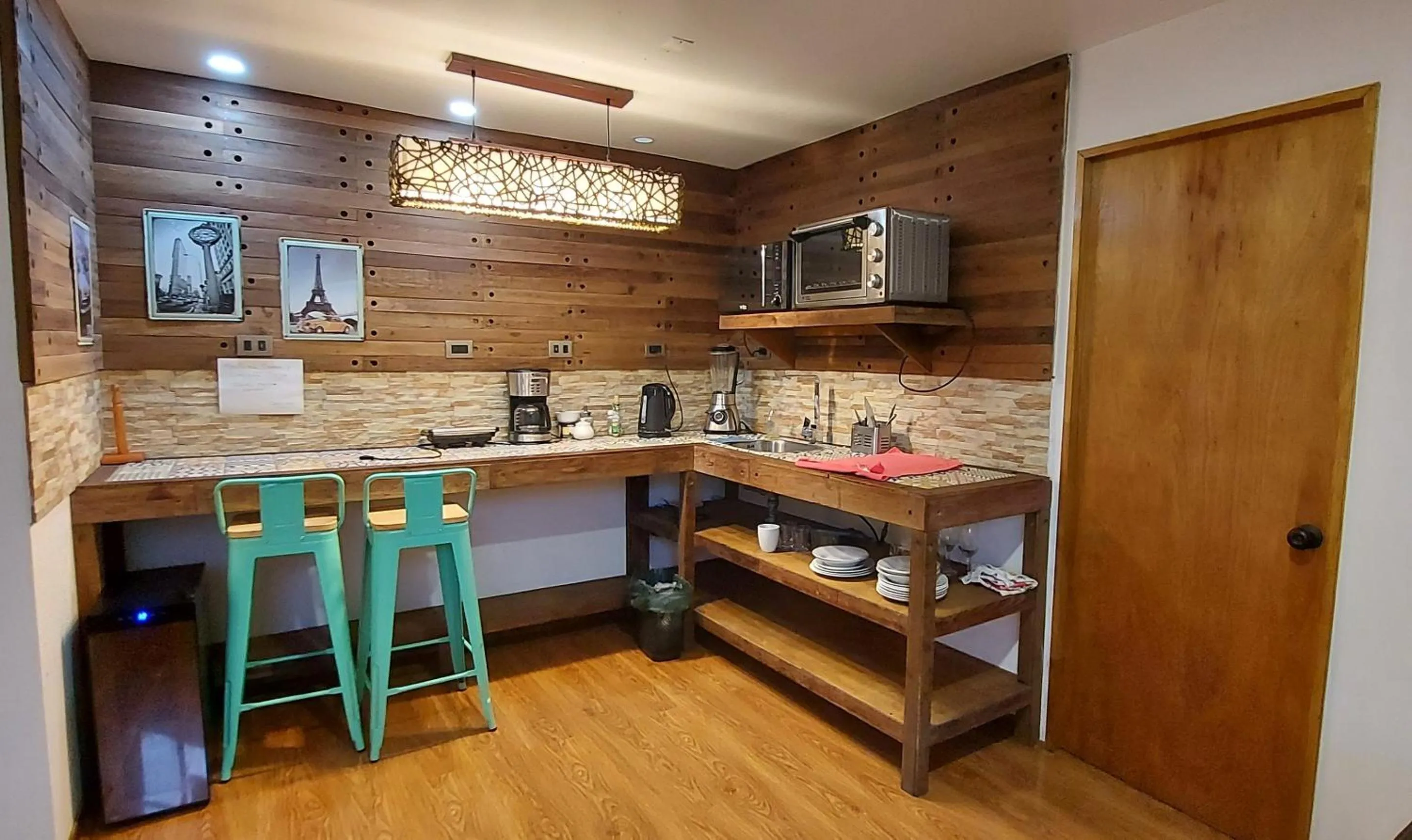 Kitchen or kitchenette in Hotel Chagual