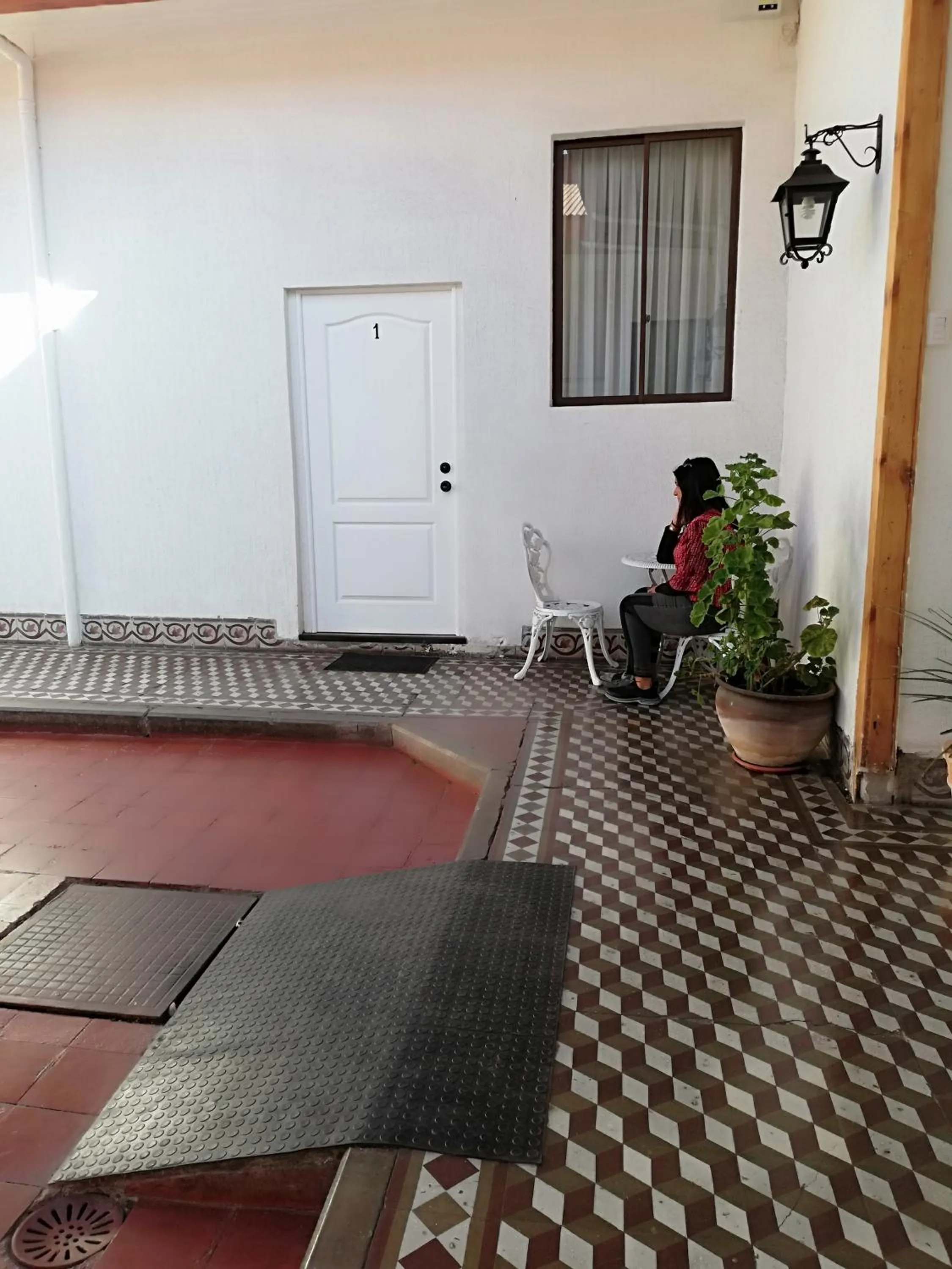 Patio in Hotel Chagual