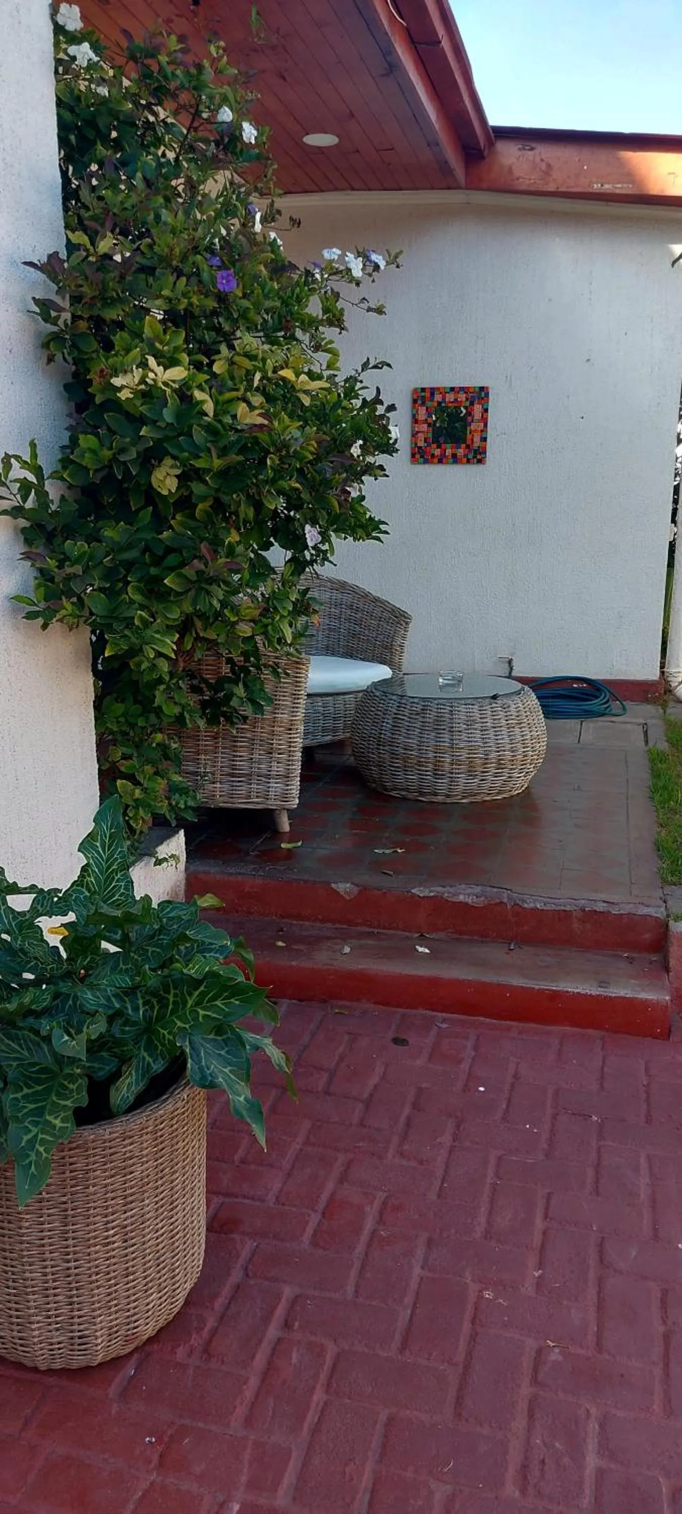 Patio in Hotel Chagual