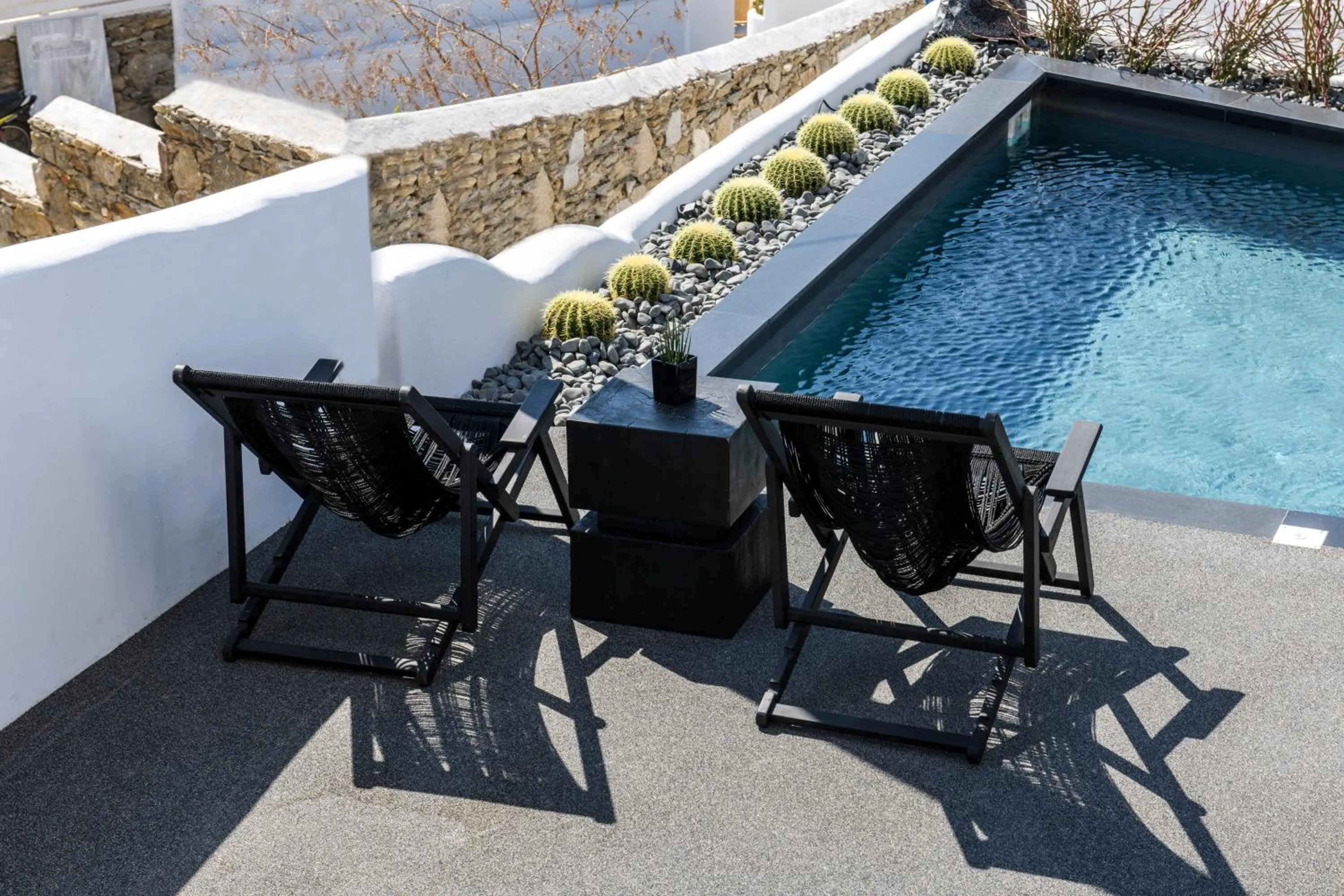 Pool view in She Mykonos Boutique Hotel