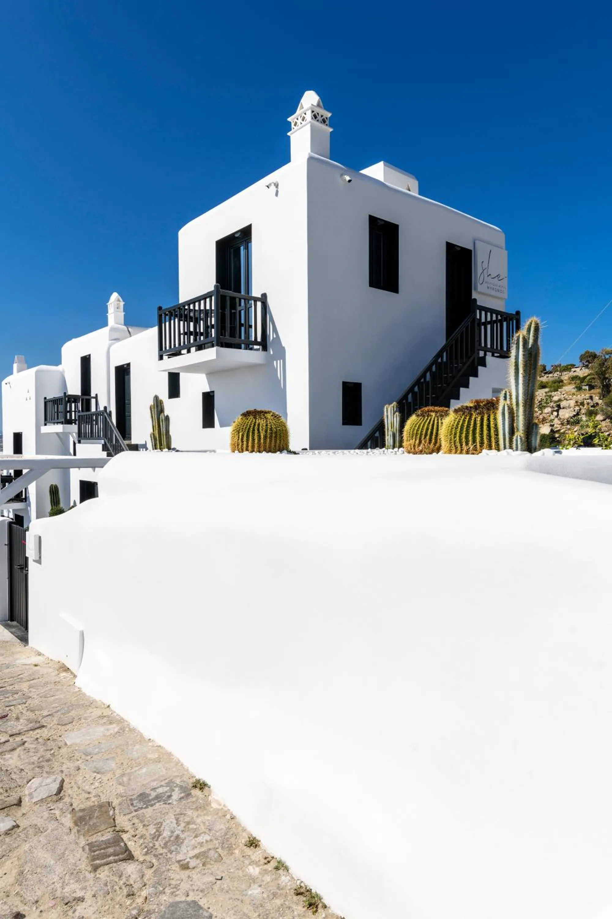 Property building in She Mykonos Boutique Hotel