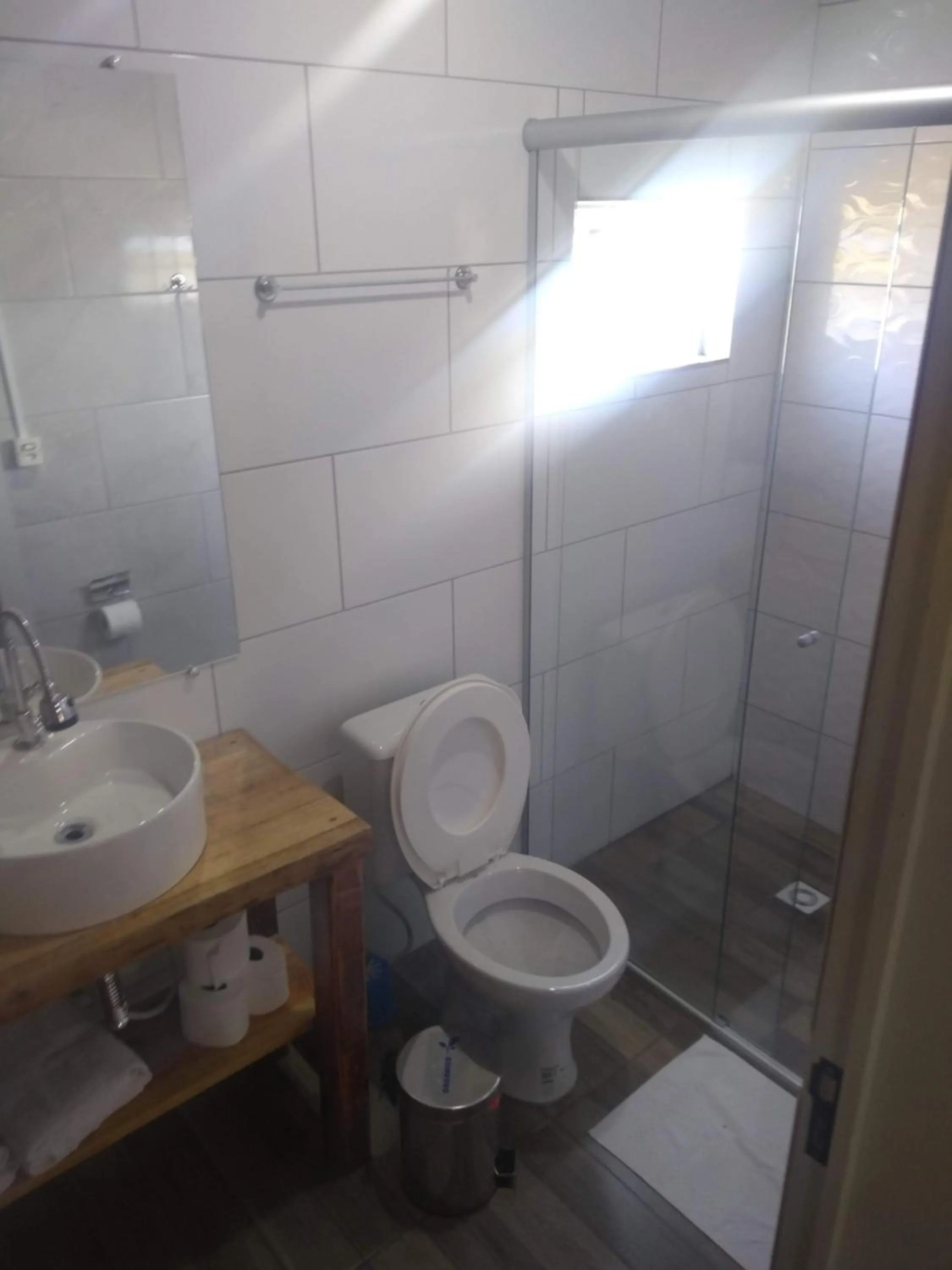 Bathroom in Pousada Recanto do Lago