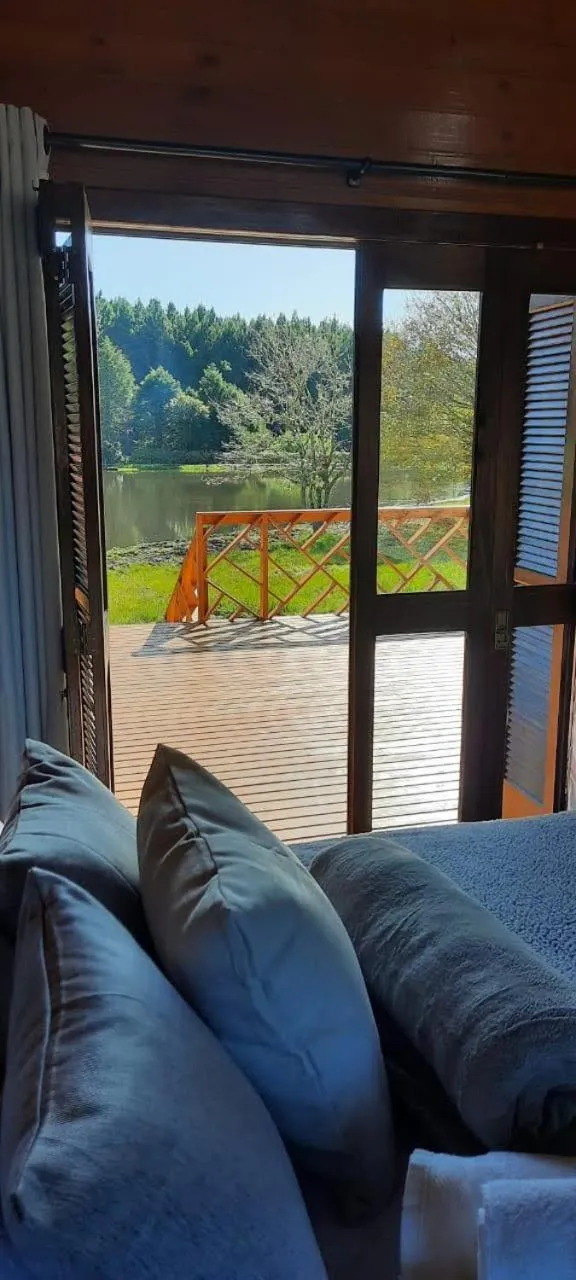 Garden view in Pousada Recanto do Lago