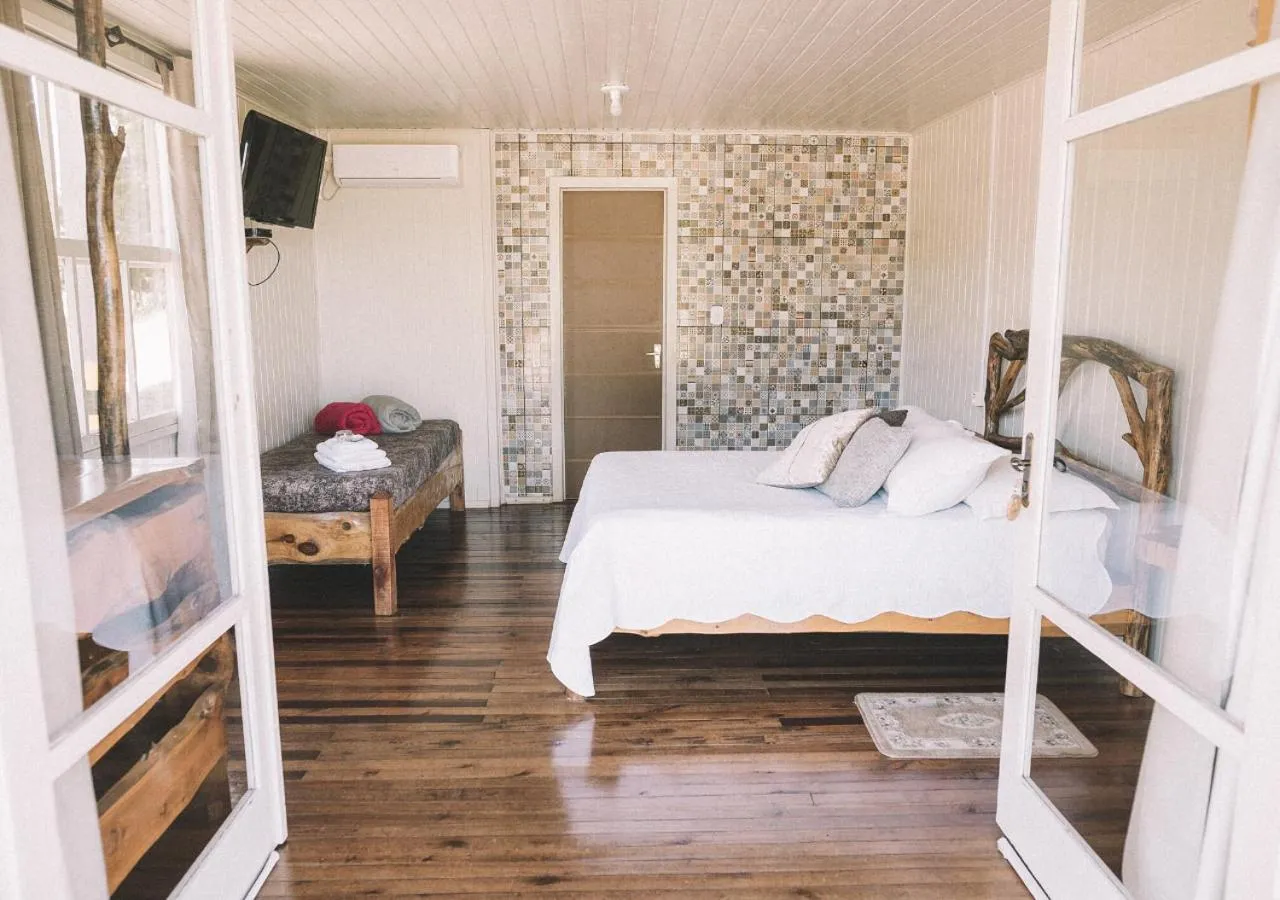 Bed in Pousada Recanto do Lago