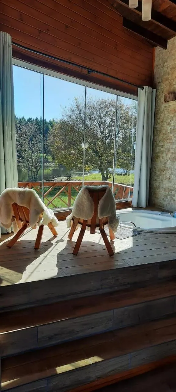 Patio in Pousada Recanto do Lago