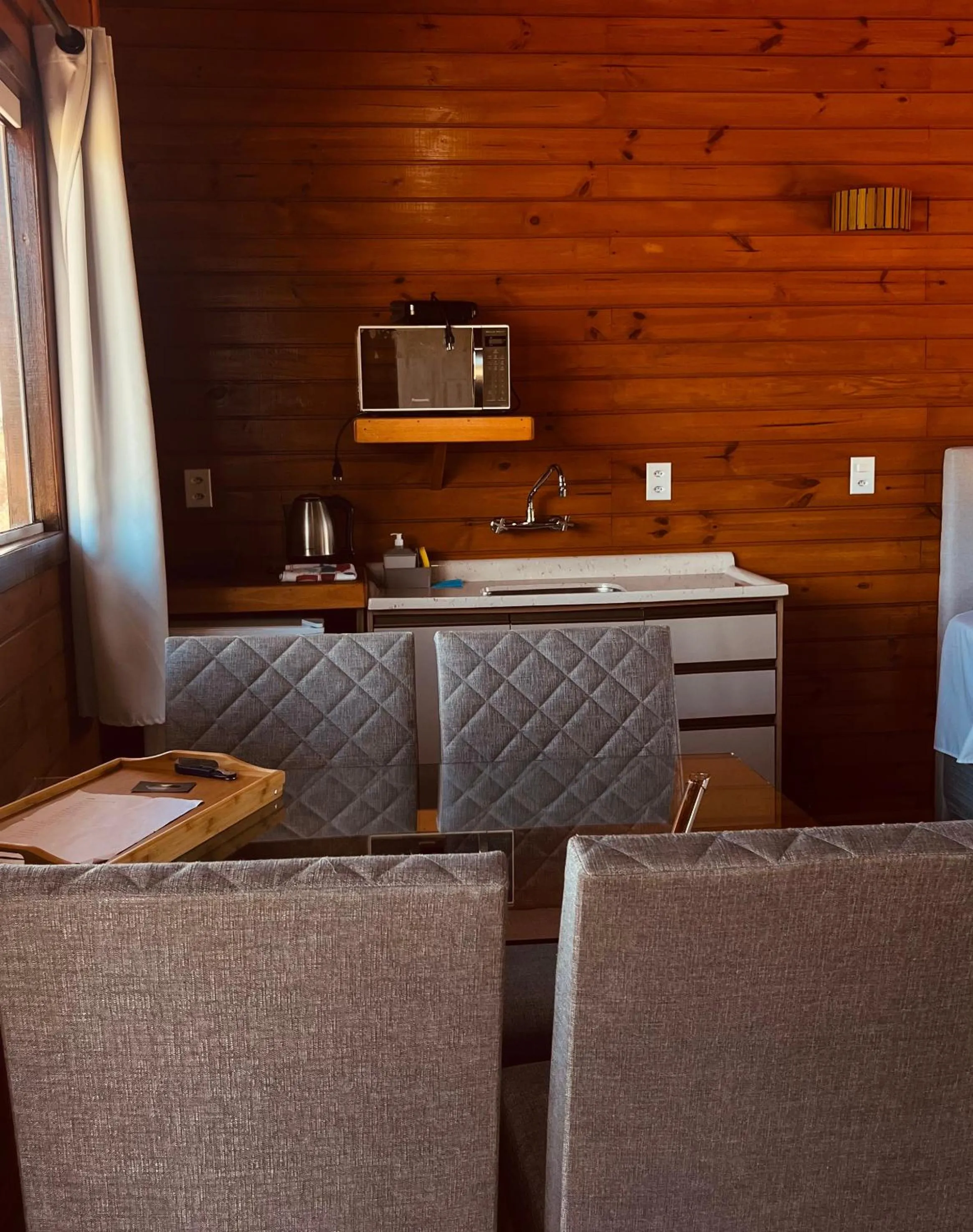 kitchen in Pousada Recanto do Lago