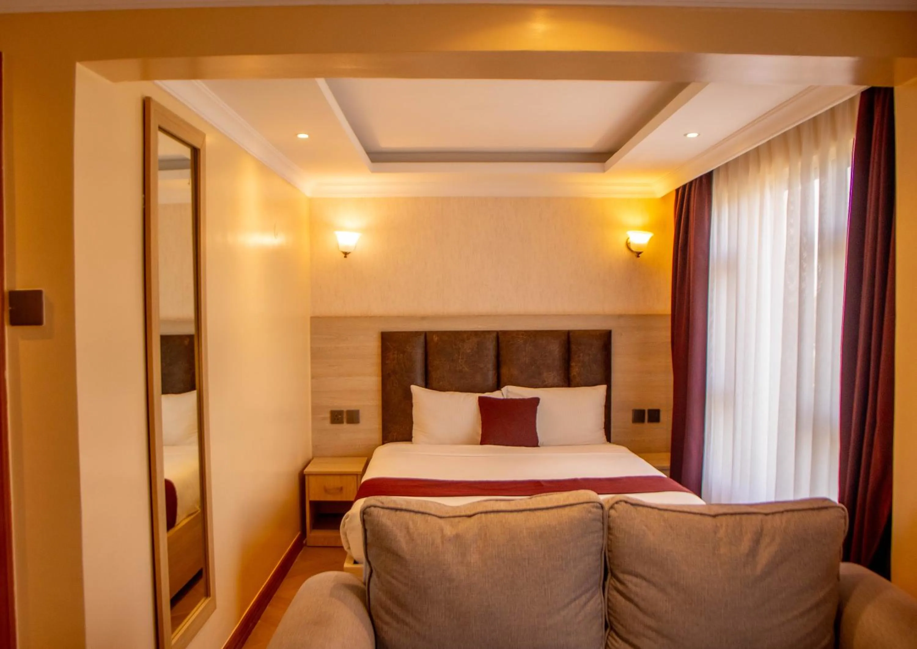 Bed in Mara Frontier Hotel