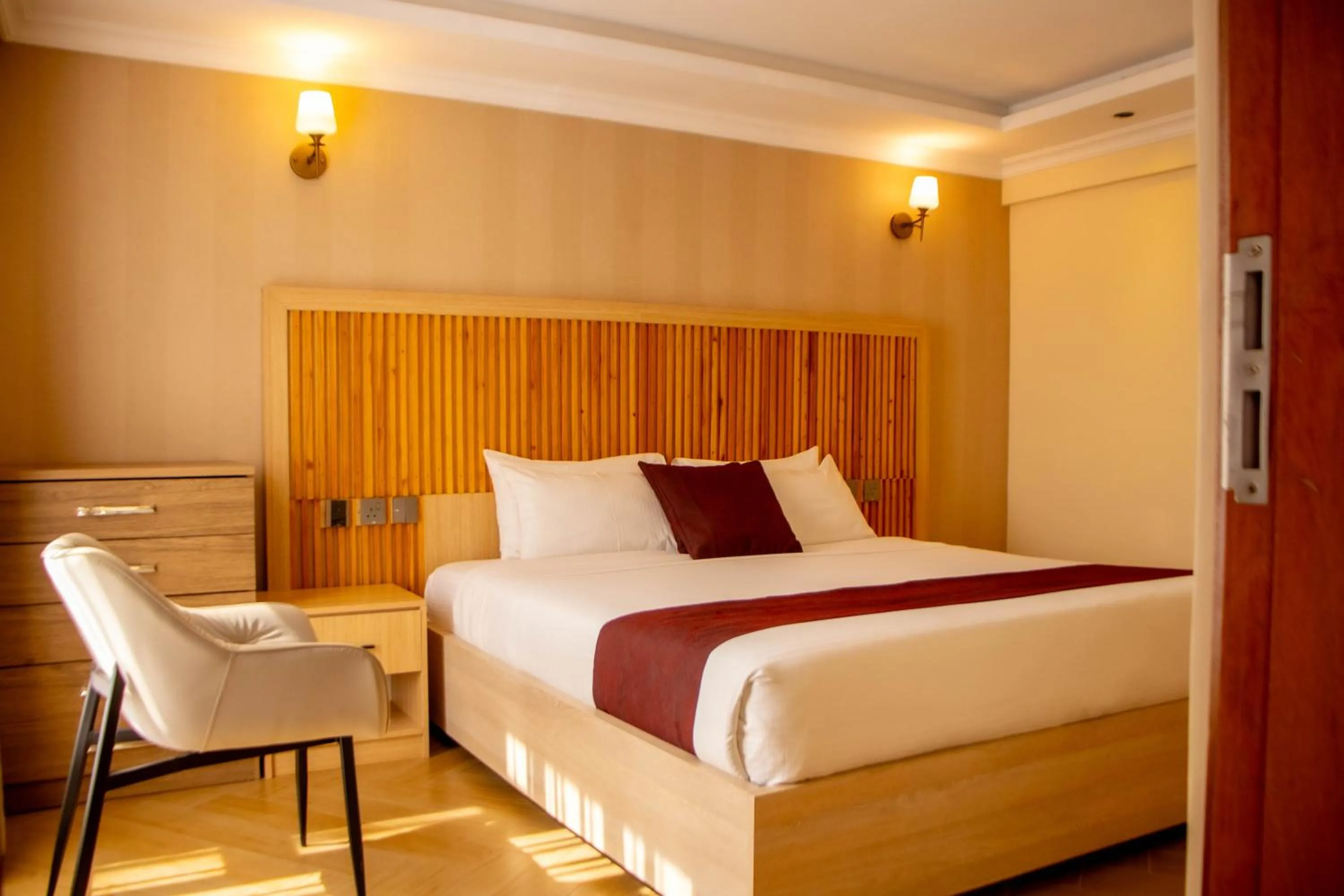 Bed in Mara Frontier Hotel