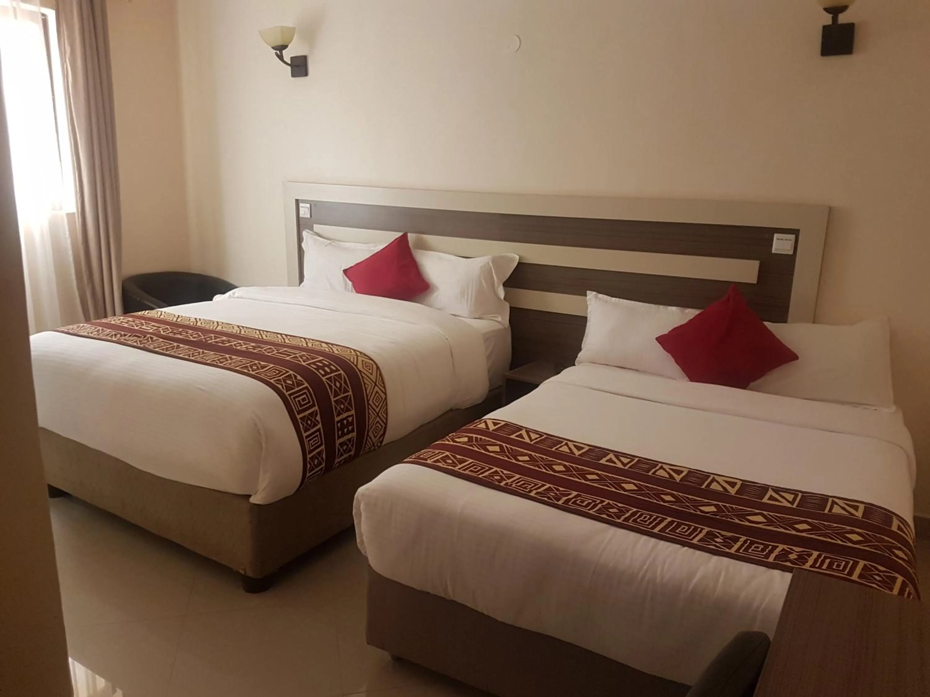 Bed in Mara Frontier Hotel