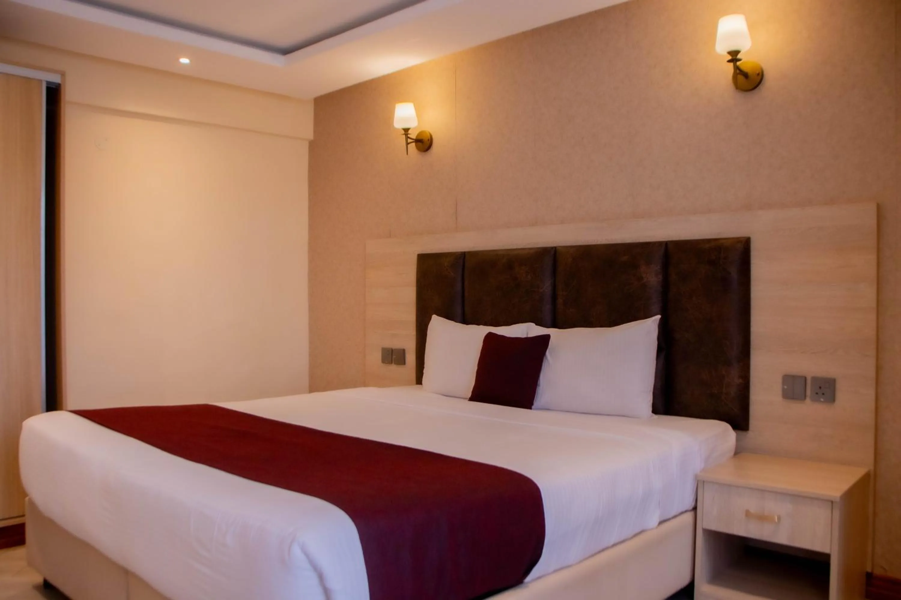 Bed in Mara Frontier Hotel