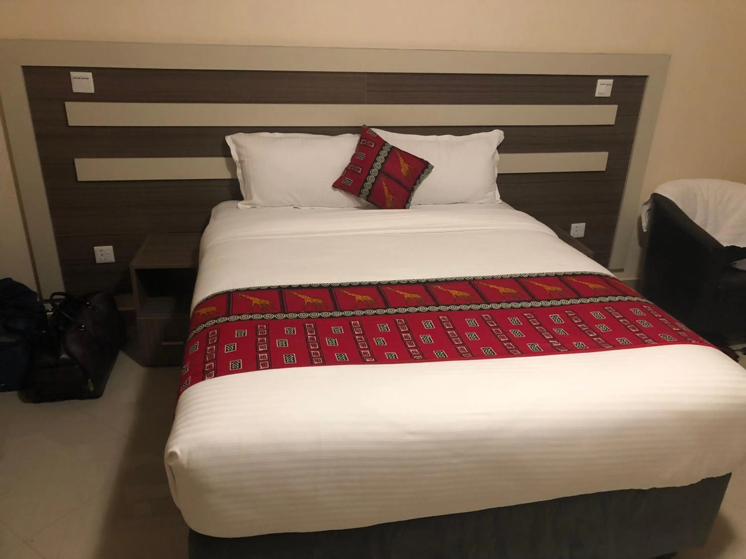 Bed in Mara Frontier Hotel
