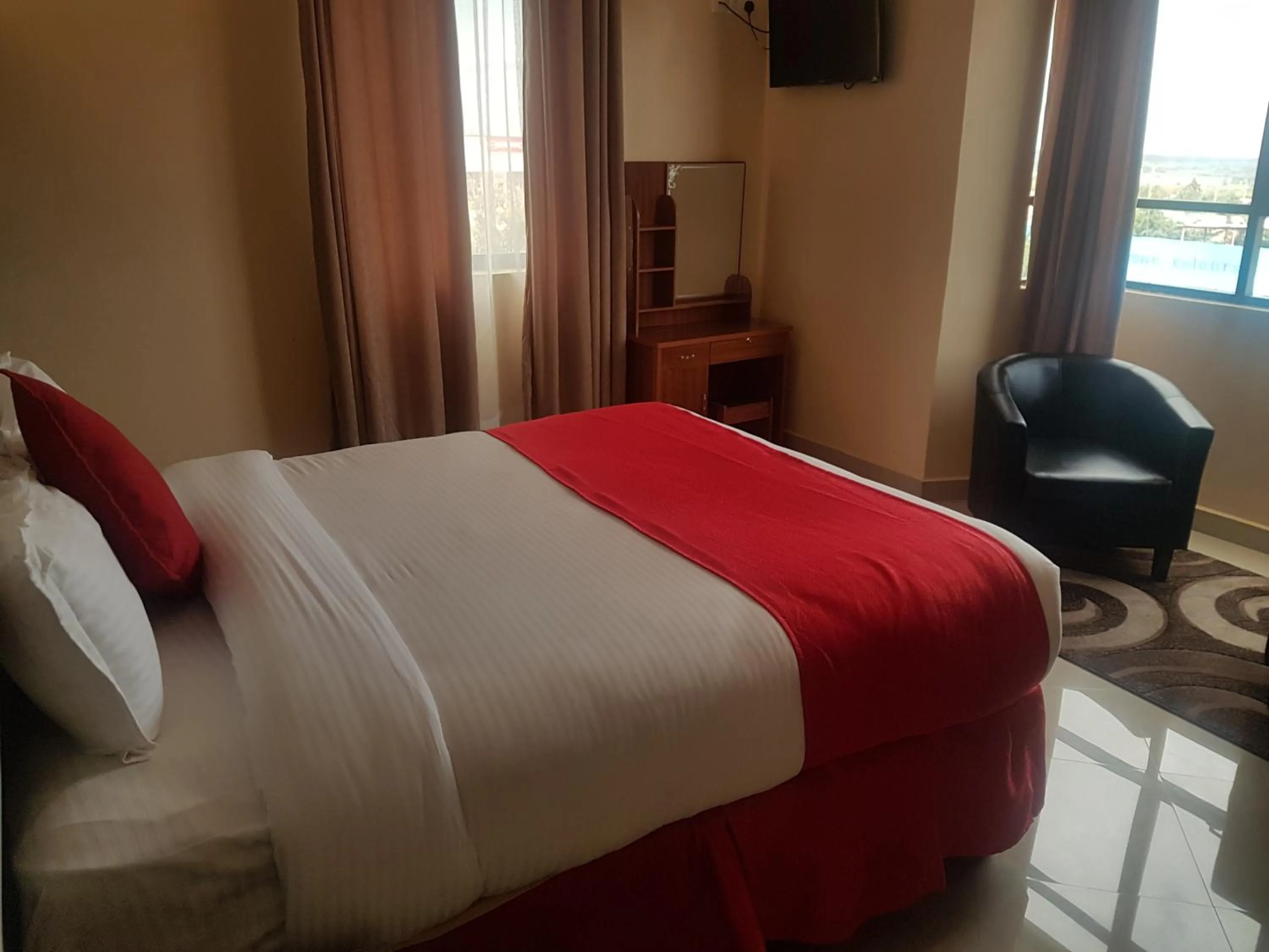 Bed in Mara Frontier Hotel
