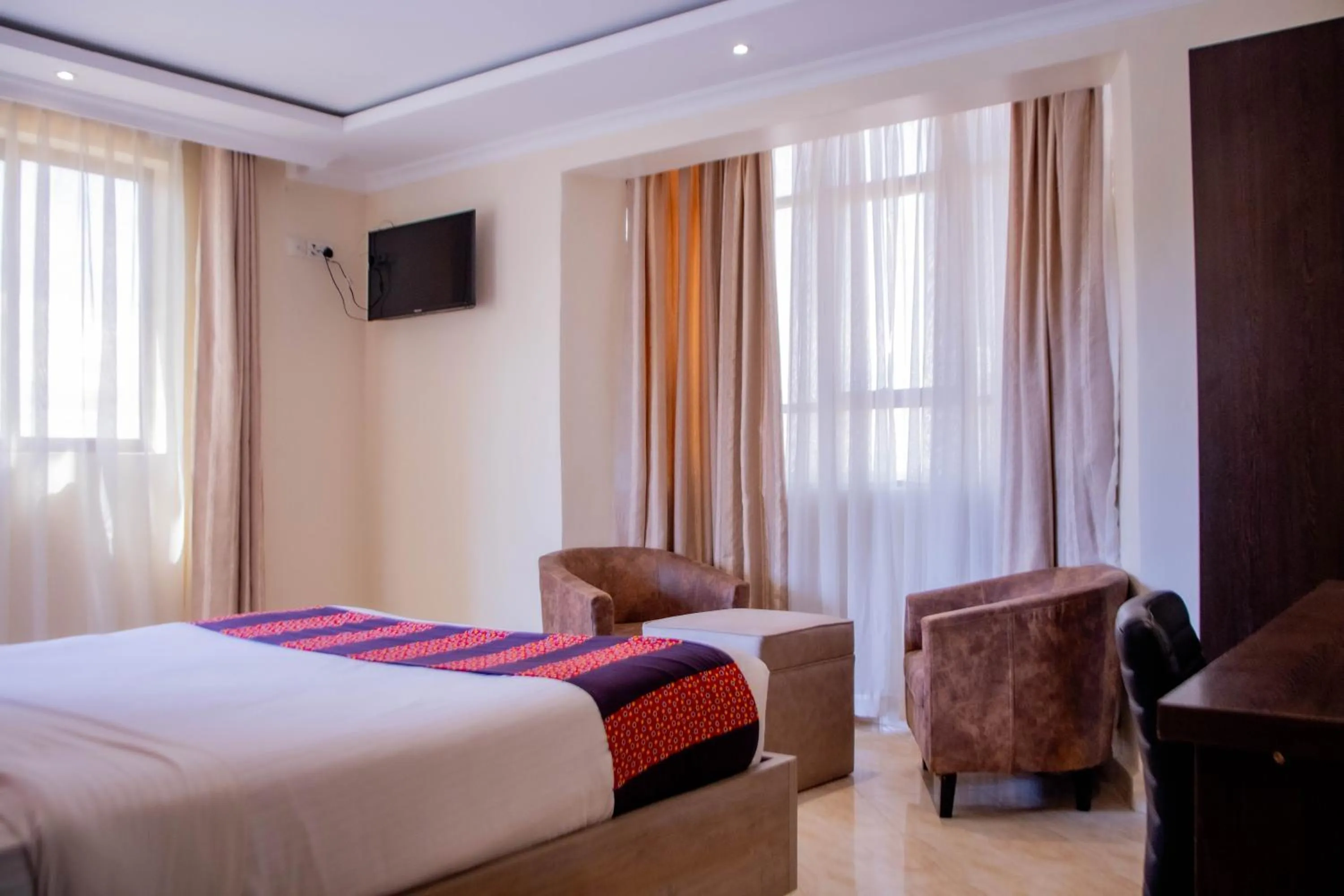 Bed in Mara Frontier Hotel