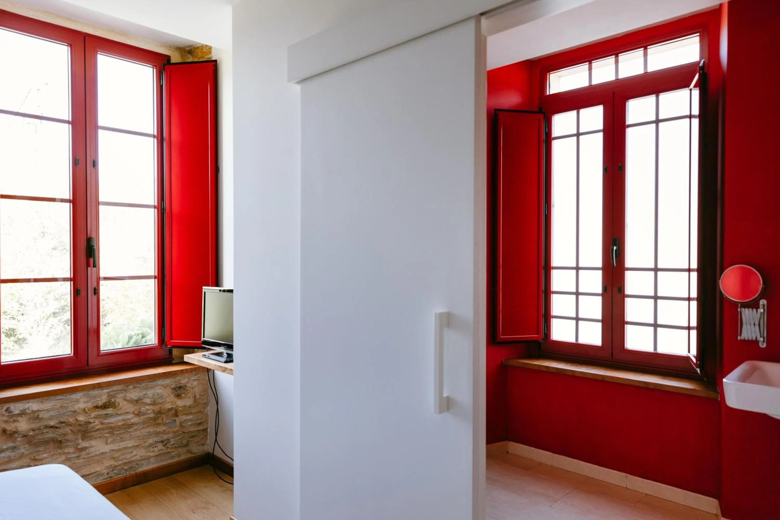 Bed in Hotel El Castaño Dormilón