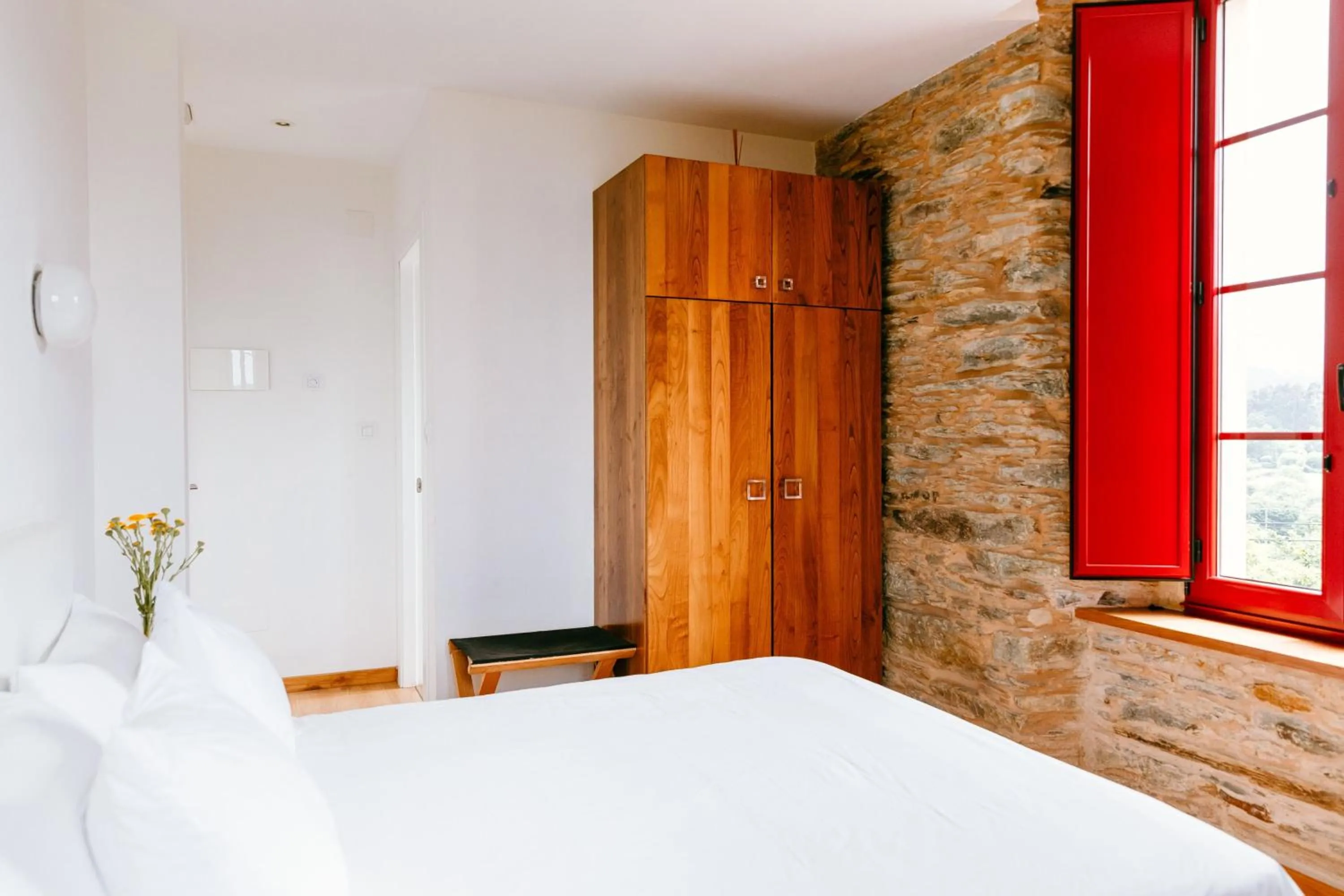 Bed in Hotel El Castaño Dormilón