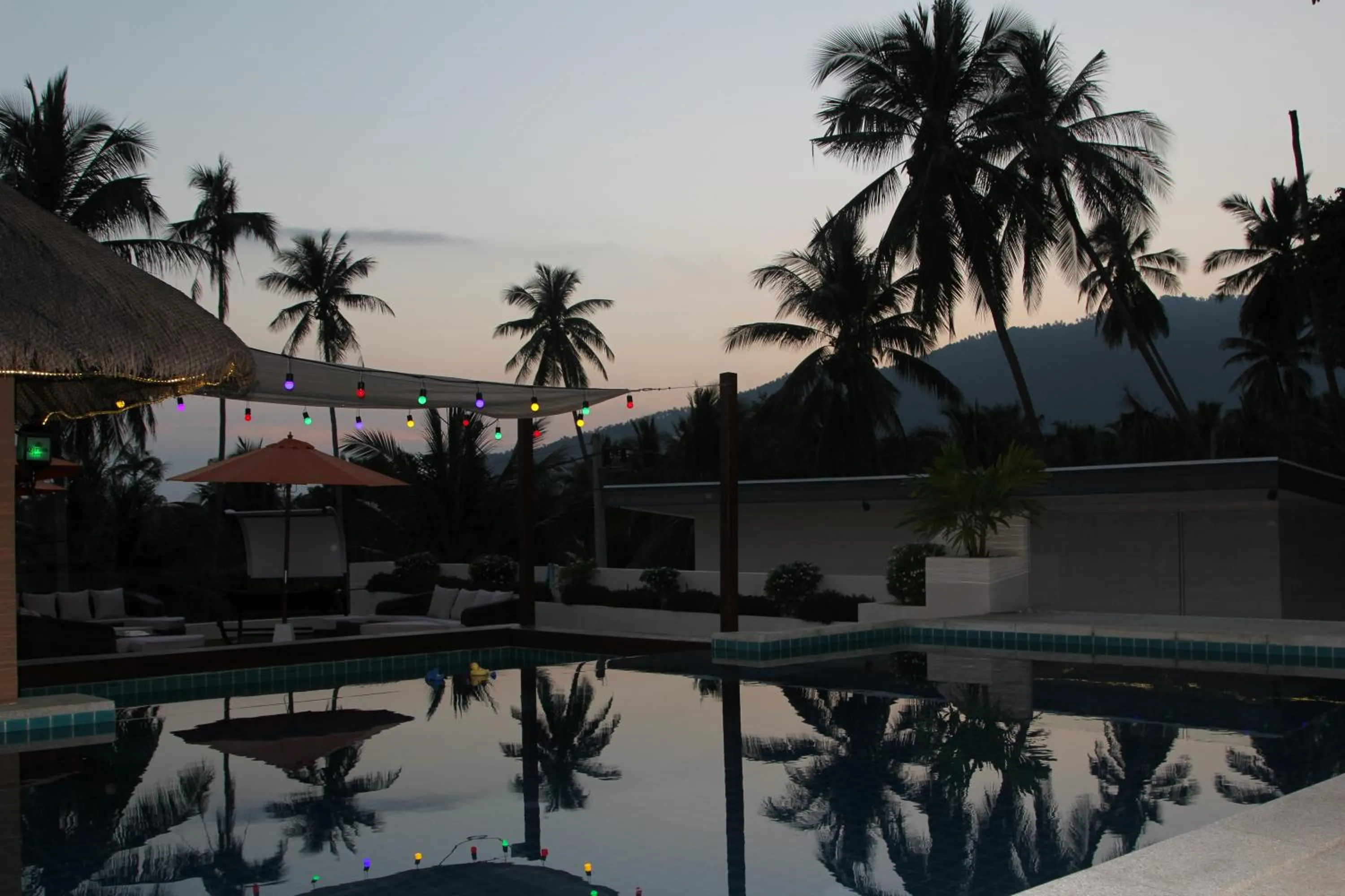Swimming pool in Baan Seaview Holiday Villas