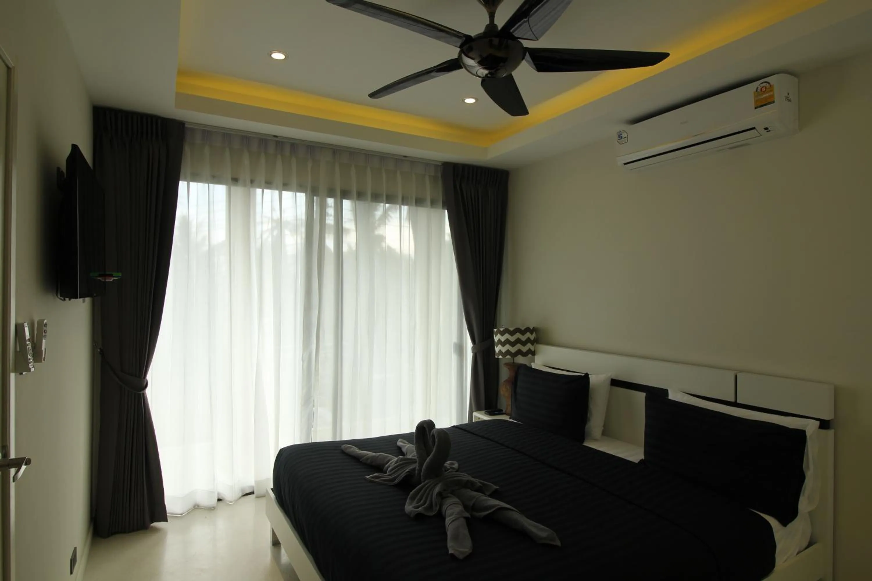 Bedroom in Baan Seaview Holiday Villas