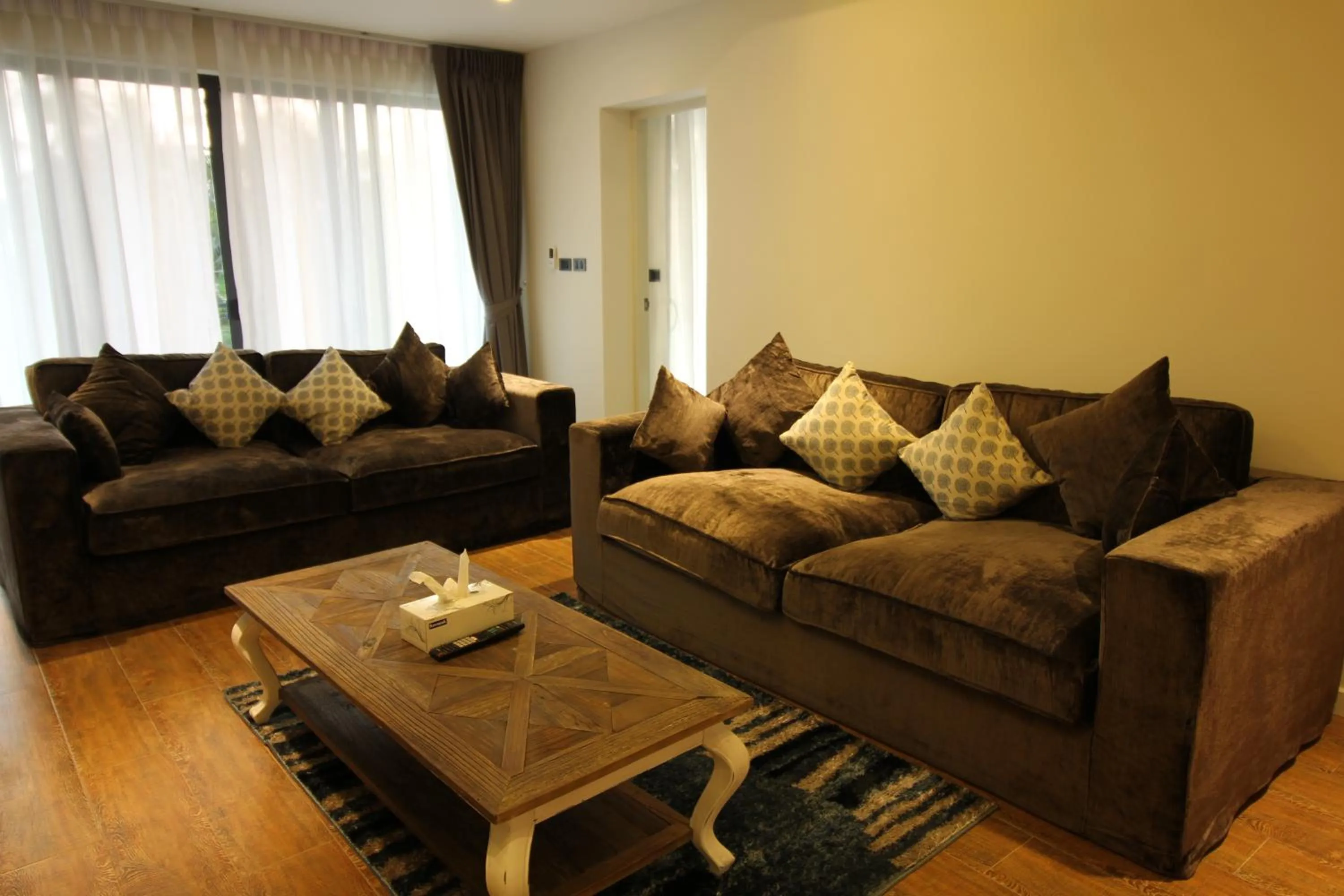 Living room in Baan Seaview Holiday Villas