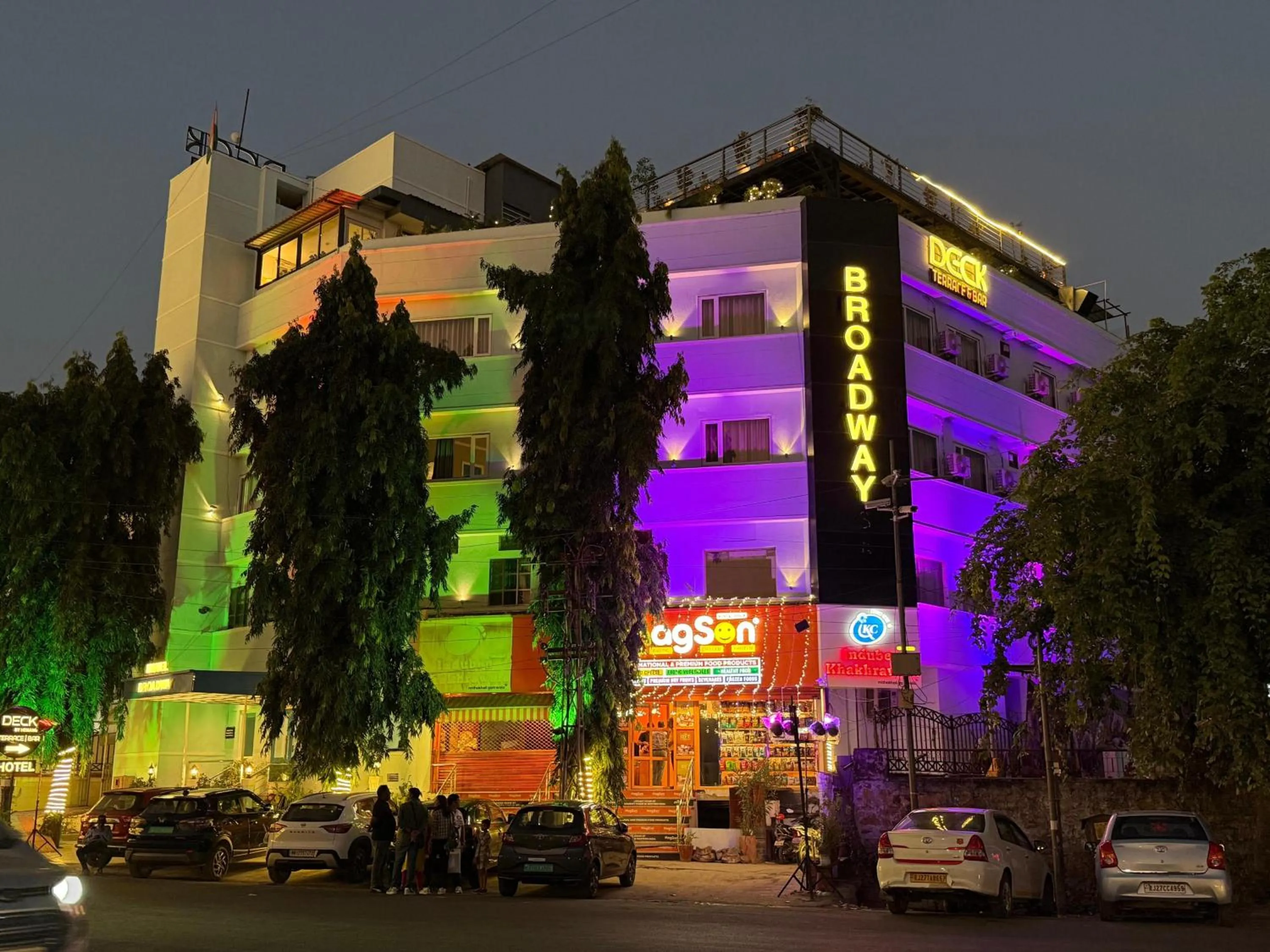 Property building in Hotel Broadway Udaipur