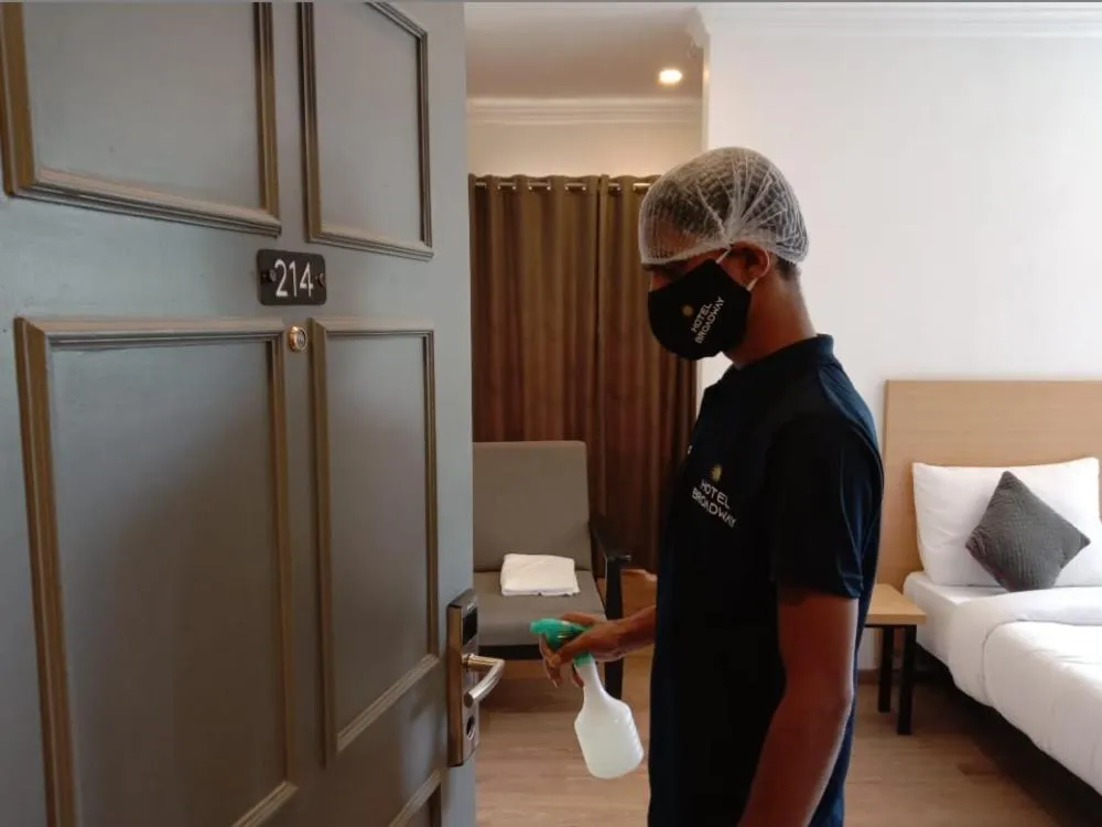 room service in Hotel Broadway Udaipur